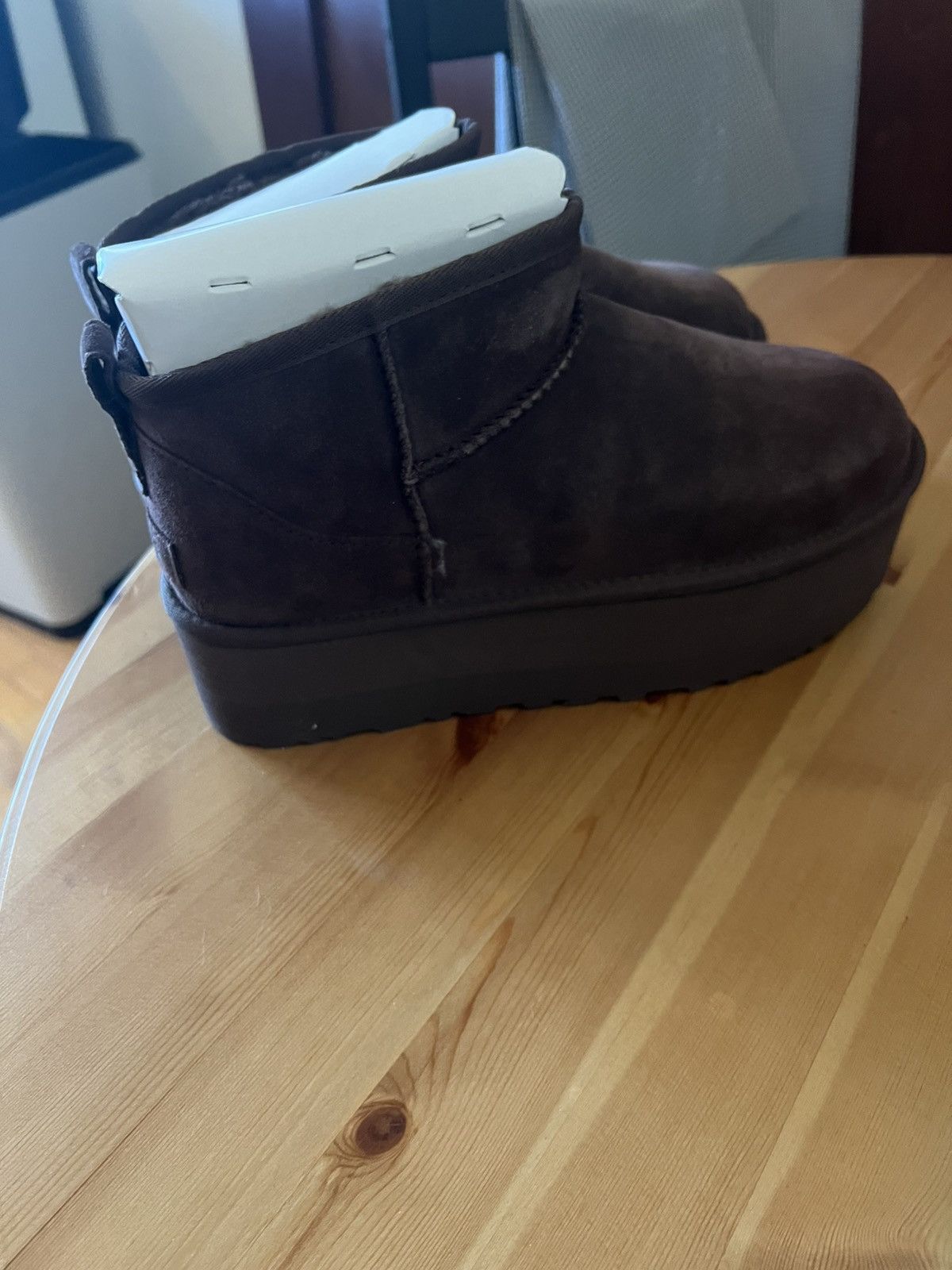 Ugg UGG Platform Boots Burnt Cedar New / Never Worn Size US 10 / IT 40 - 1 Thumbnail