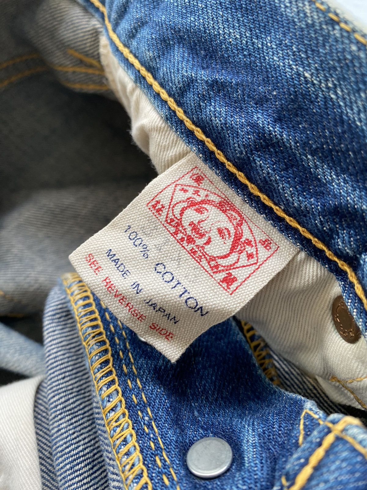 Evisu Vintage Evisu Thrashed Denim Size US 28 / EU 44 - 18 Thumbnail