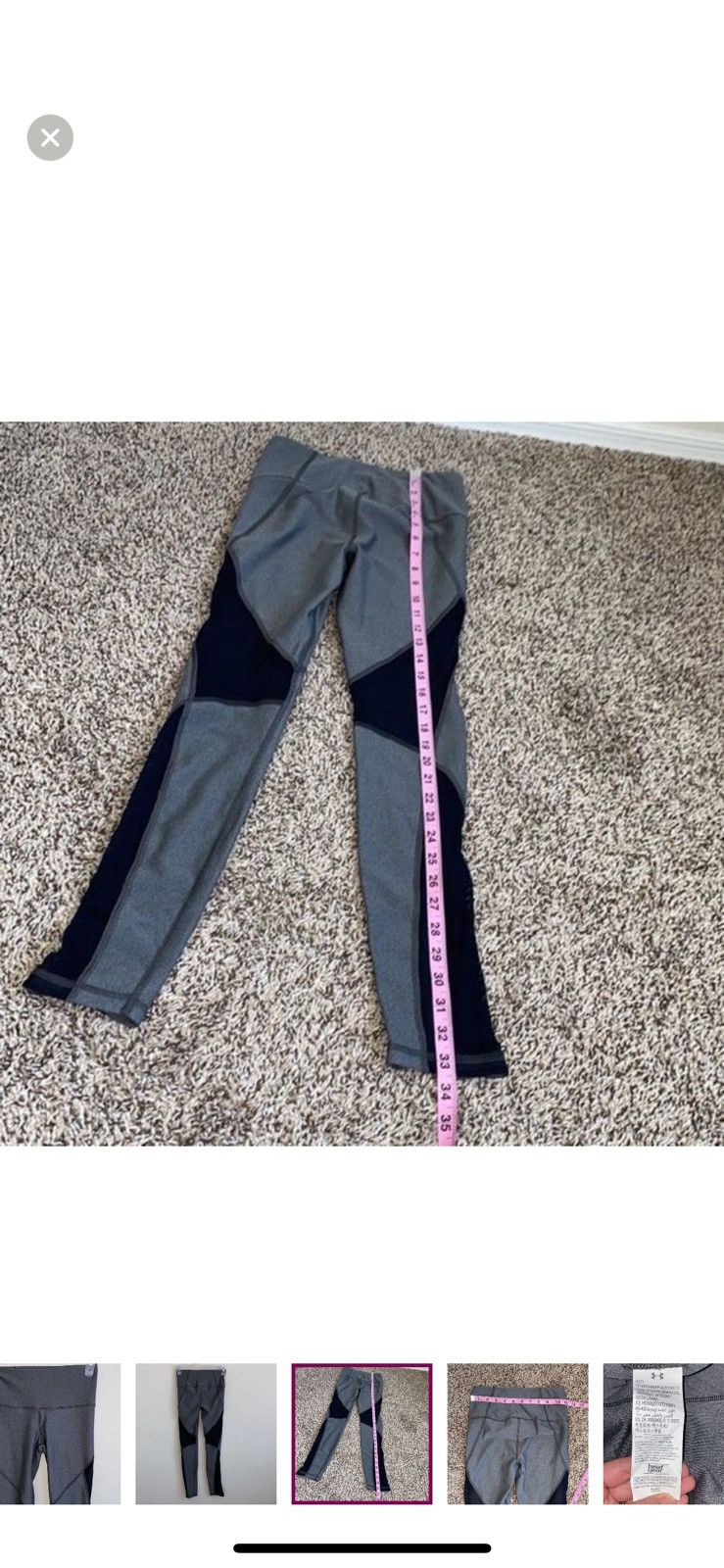 Under Armour Under armour XST cropped athletic leggings Size 25" / US 0 / IT 36 - 3 Thumbnail