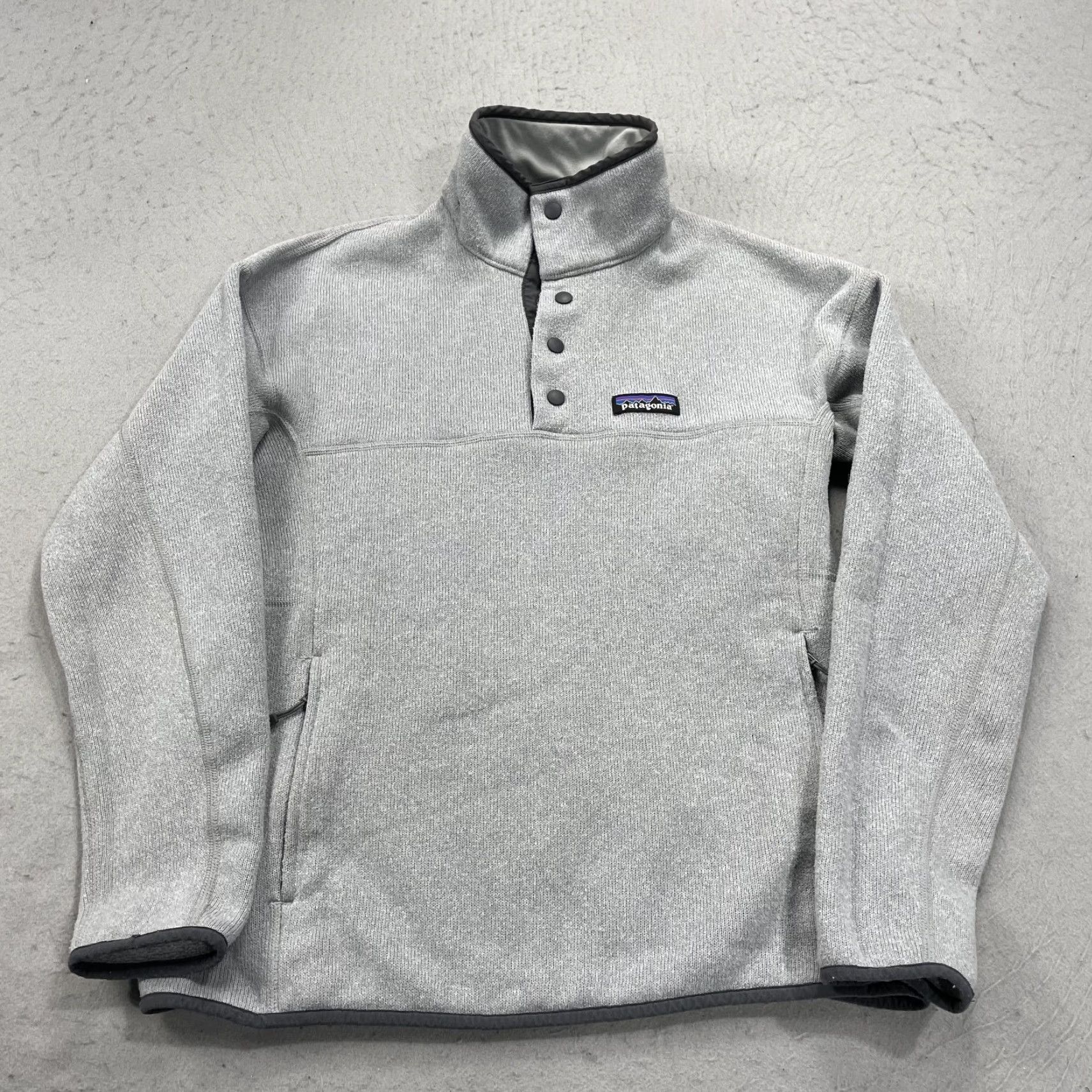 Patagonia Patagonia Jacket Womens Small Gray Lightweight Better Sweater Marsupial Snap T Size S / US 4 / IT 40 - 2 Thumbnail