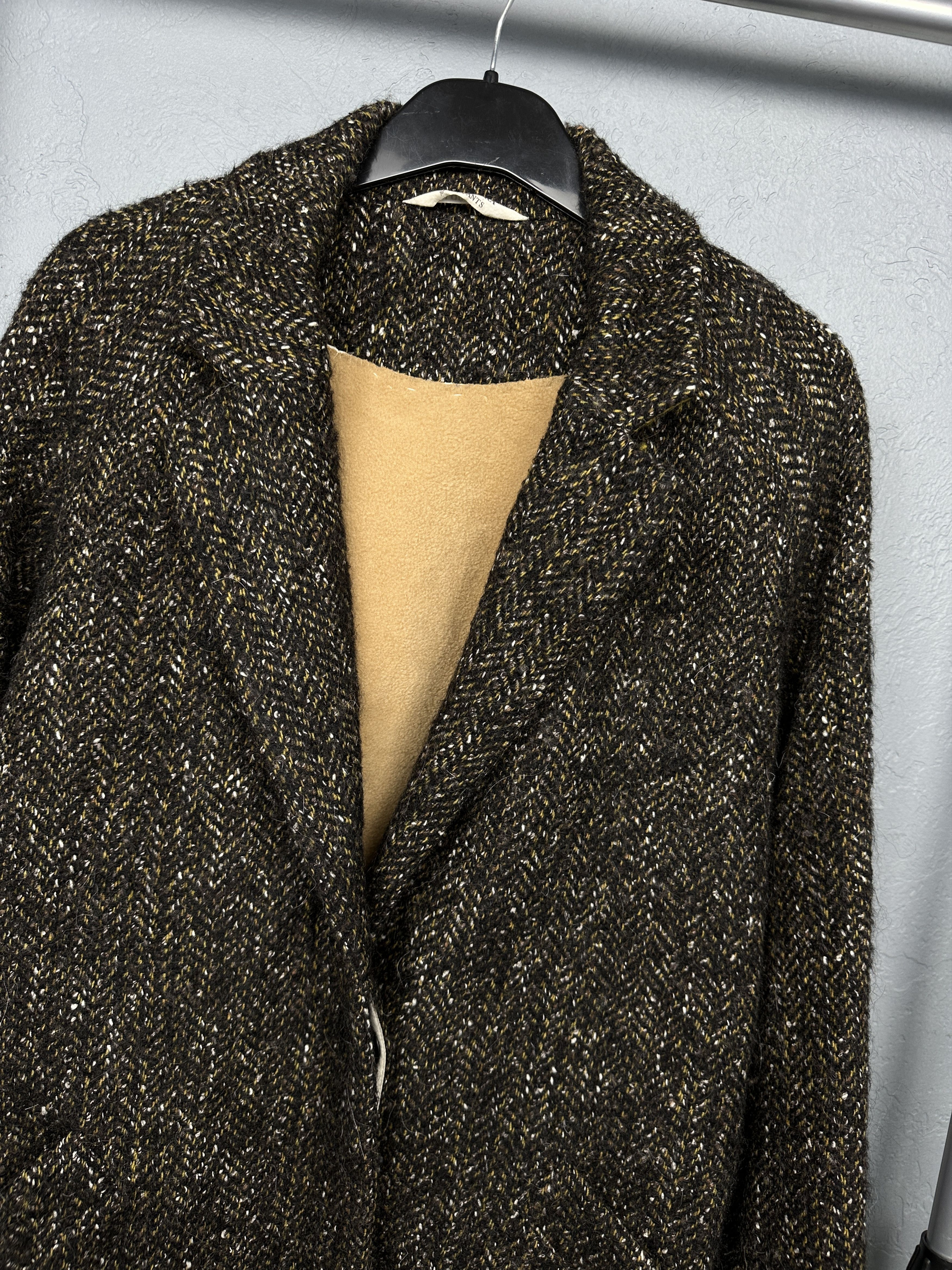 Chloe Chloe Stora Womens Wool Long Coat Made In Romania Size XL / US 12-14 / IT 48-50 - 2 Thumbnail