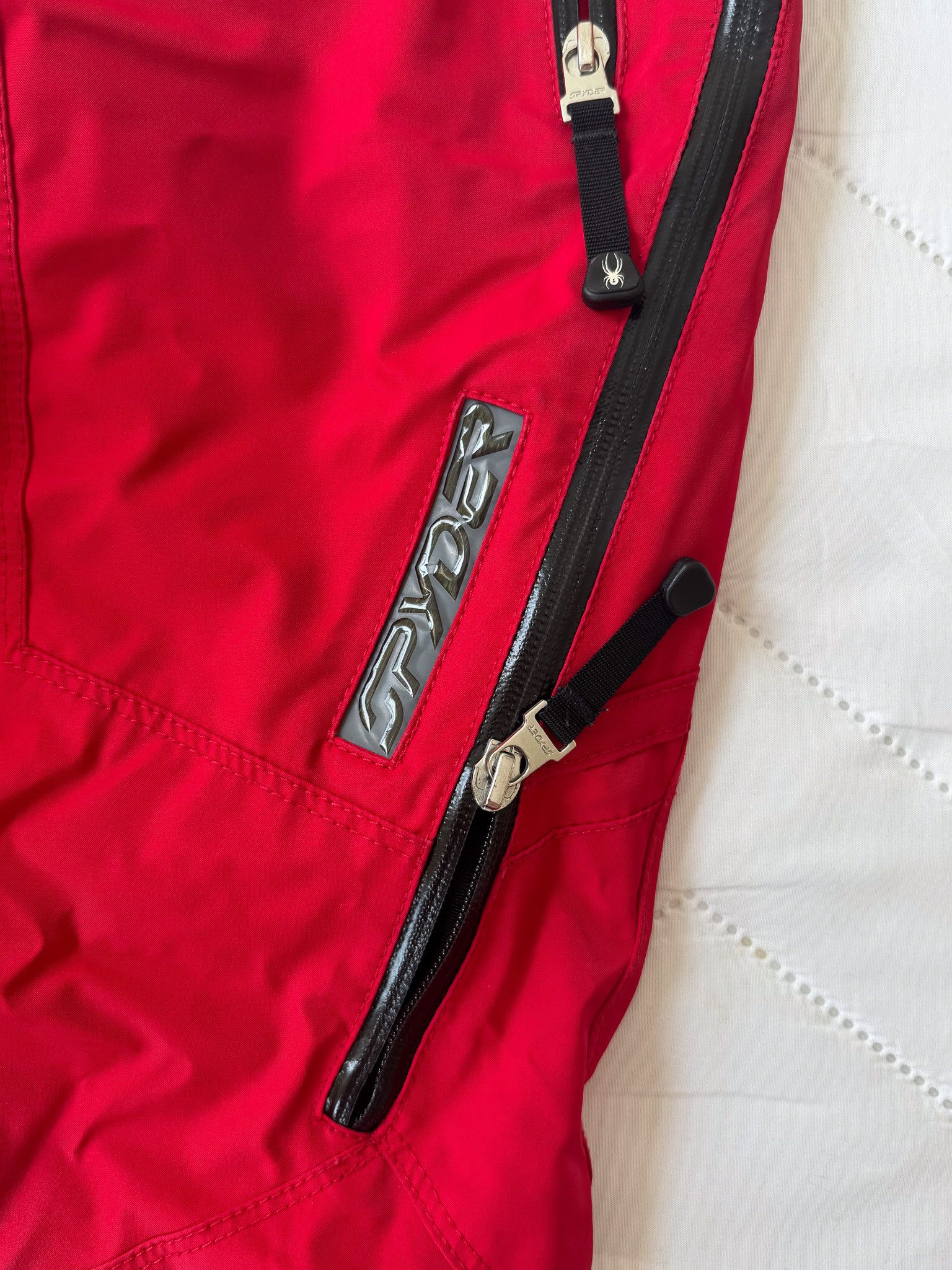 Spyder Spyder Red Ski/Snowboarding Pants Bibs Size US 33 - 3 Thumbnail