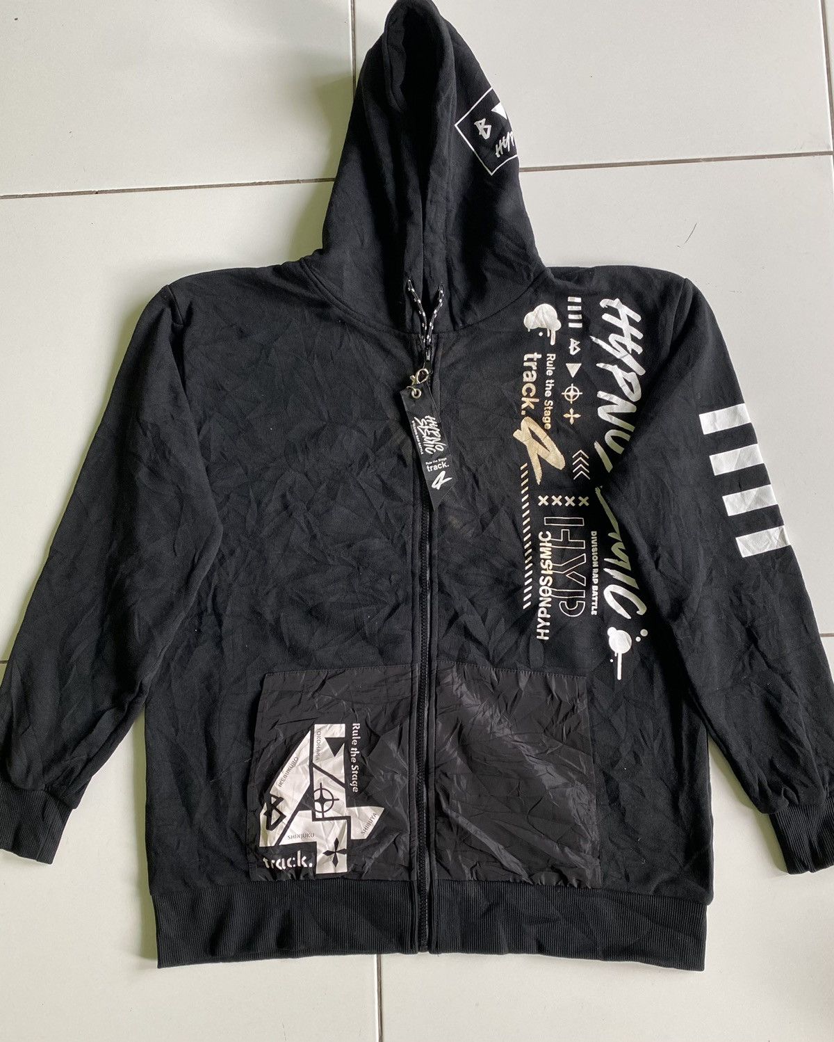 Hypnosismic Davision rap Battle anime Zip up Hoodie