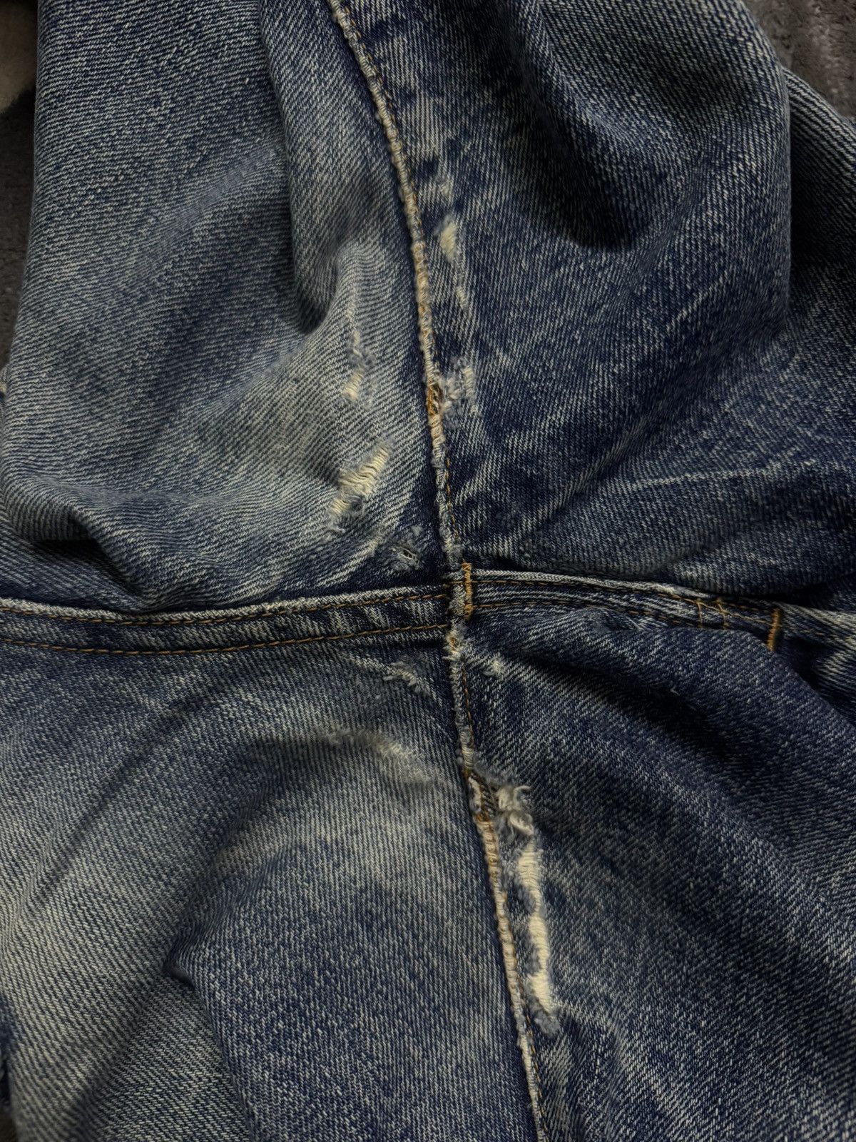Denime Vintage 90s Denime Lot 221 Japanese Selvedge Denim Jeans W27 Size US 27 - 16 Thumbnail