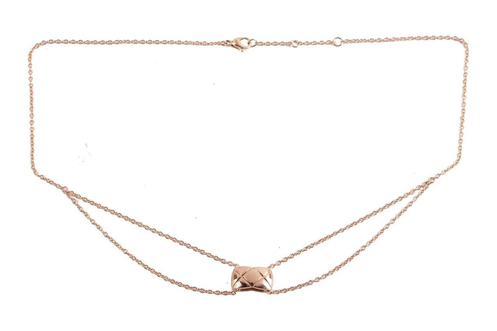 Chanel Chanel 18ct gold Coco Crush vintage necklace Size ONE SIZE - 1 Thumbnail