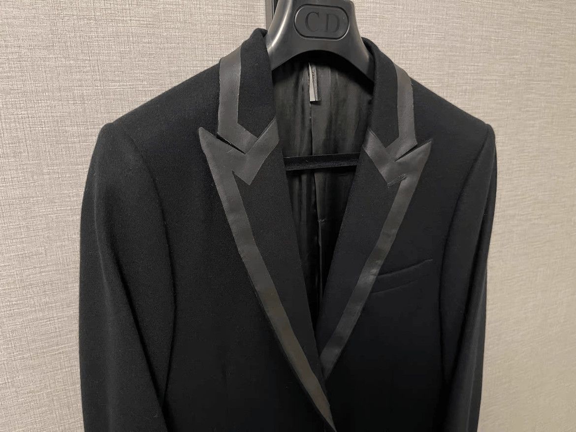 Dior Sz 46 Dior Homme 03AW Runway Rubber Lining Coat Size US S / EU 44-46 / 1 - 3 Thumbnail