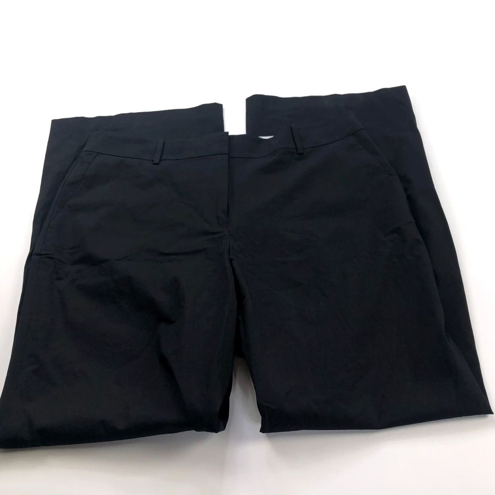 Ann Taylor Ann Taylor Pants Black Rayon High Rise Wide Leg Flare 14 36W 32L Modern Dress Pants Womens Size 36" / US 14 / IT 50 - 3 Thumbnail