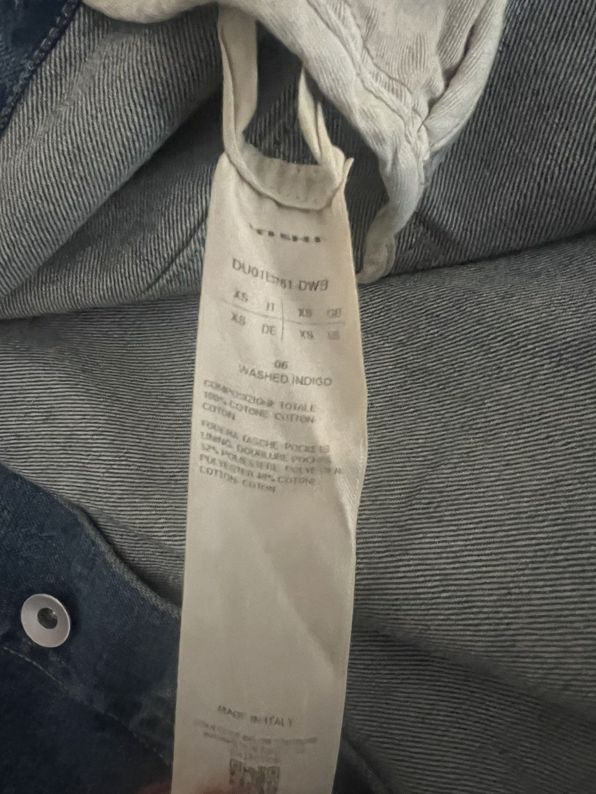 Rick Owens Drkshdw Jumbo denim jacket Size US XS / EU 42 / 0 - 4 Thumbnail