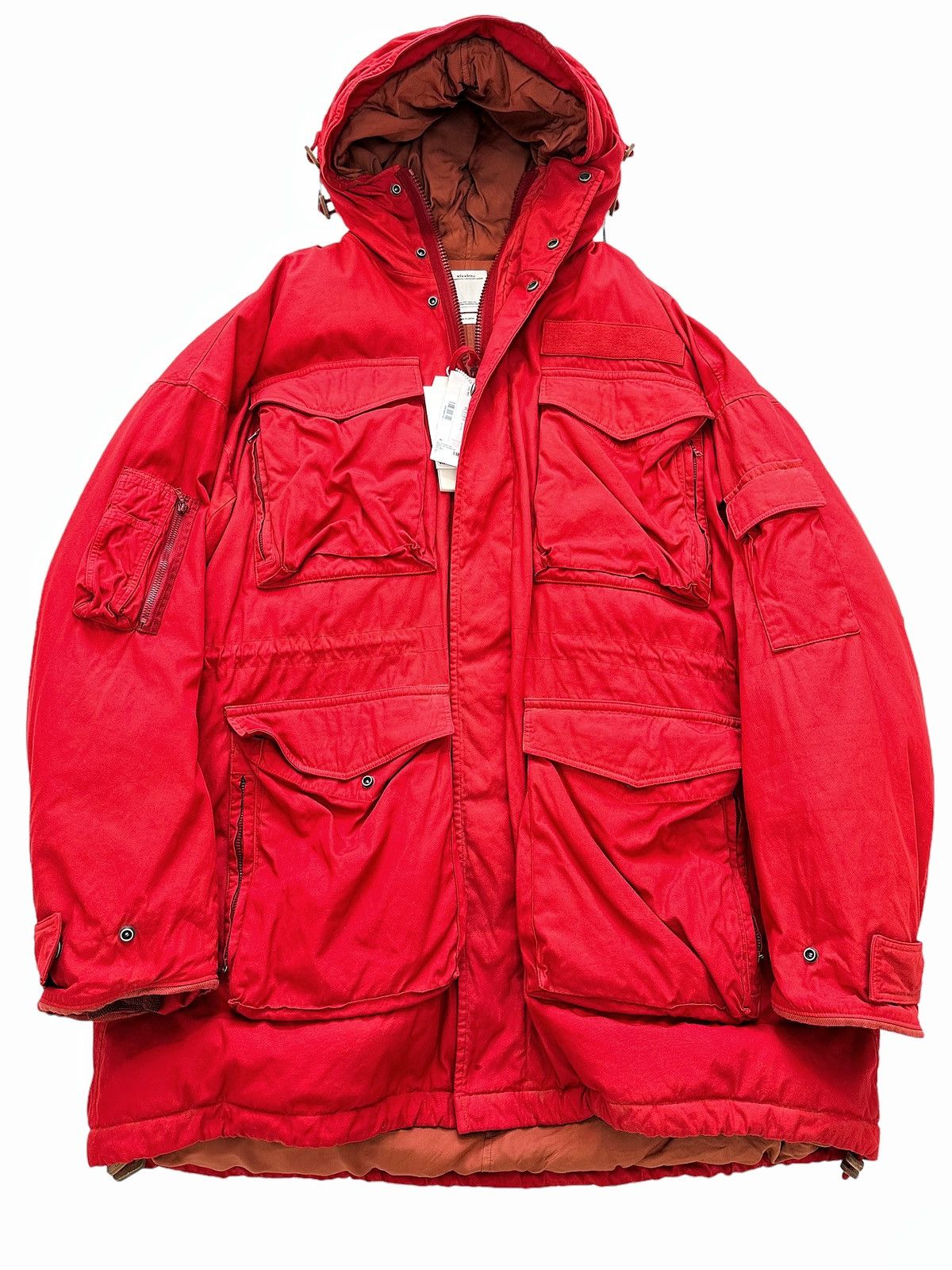 Visvim GRAIL Sz5 Krupa Field Down Jacket F.I.L. (Special Red 