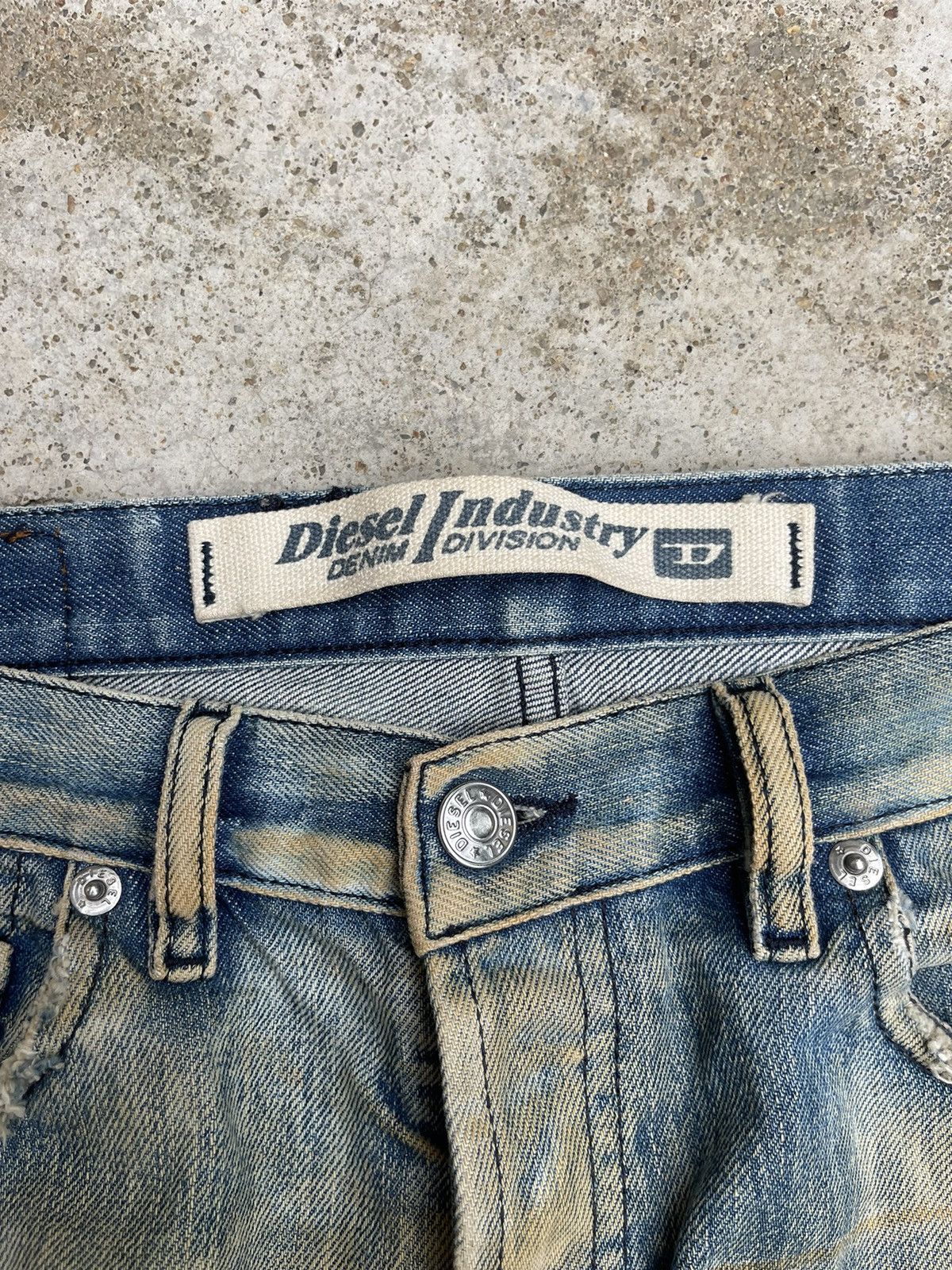 Diesel Vintage Diesel Industry RR55 Selvedge Denim Jeans Size US 30 / EU 46 - 4 Thumbnail