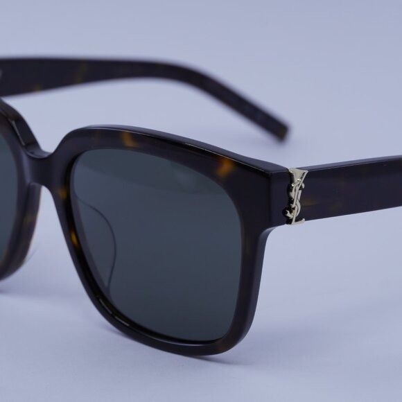 Saint Laurent Paris Saint Laurent SL M40/FN 004 Sunglasses Havana Square Frame Size ONE SIZE - 10 Thumbnail