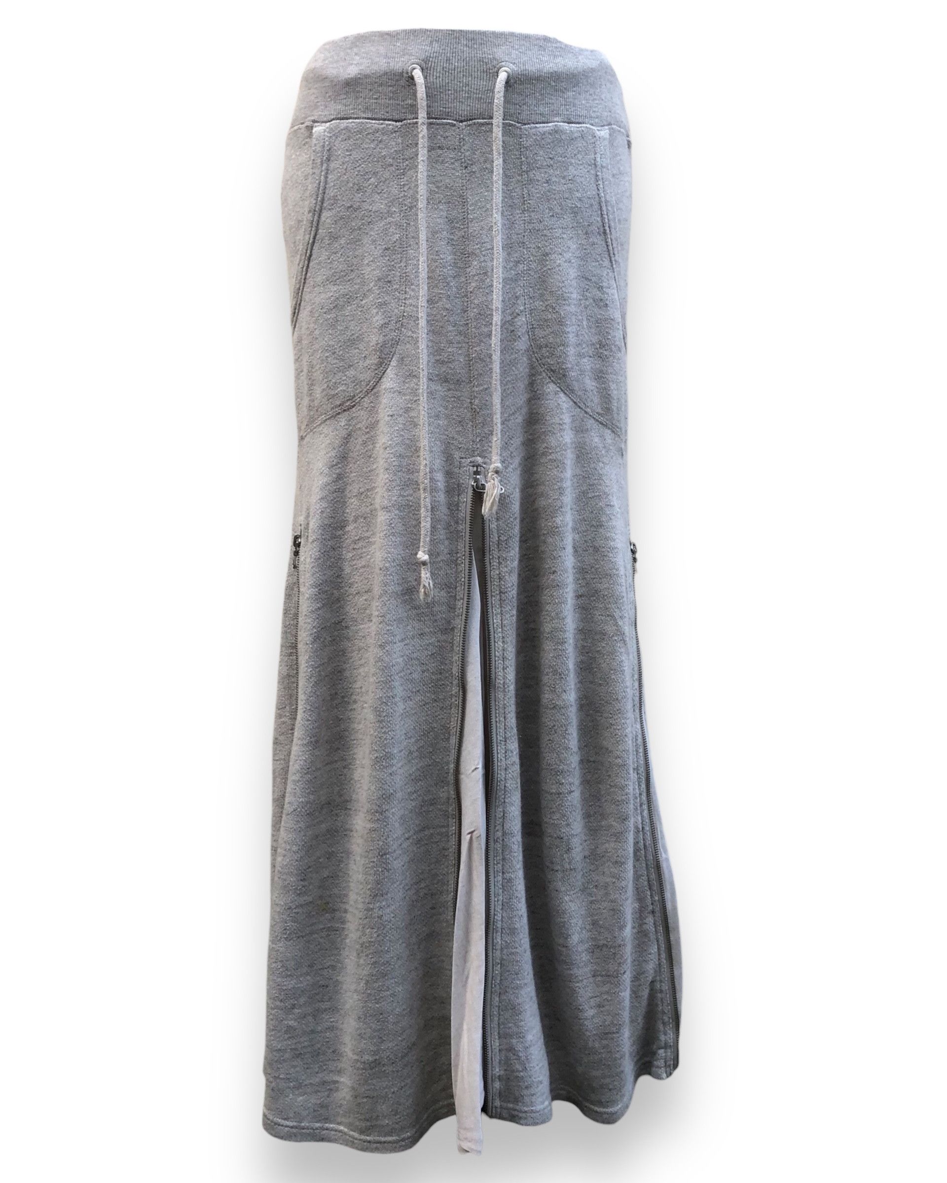GOA G.O.A Sports Gray Parachute Maxi Sweatskirts Size 29" - 3 Thumbnail