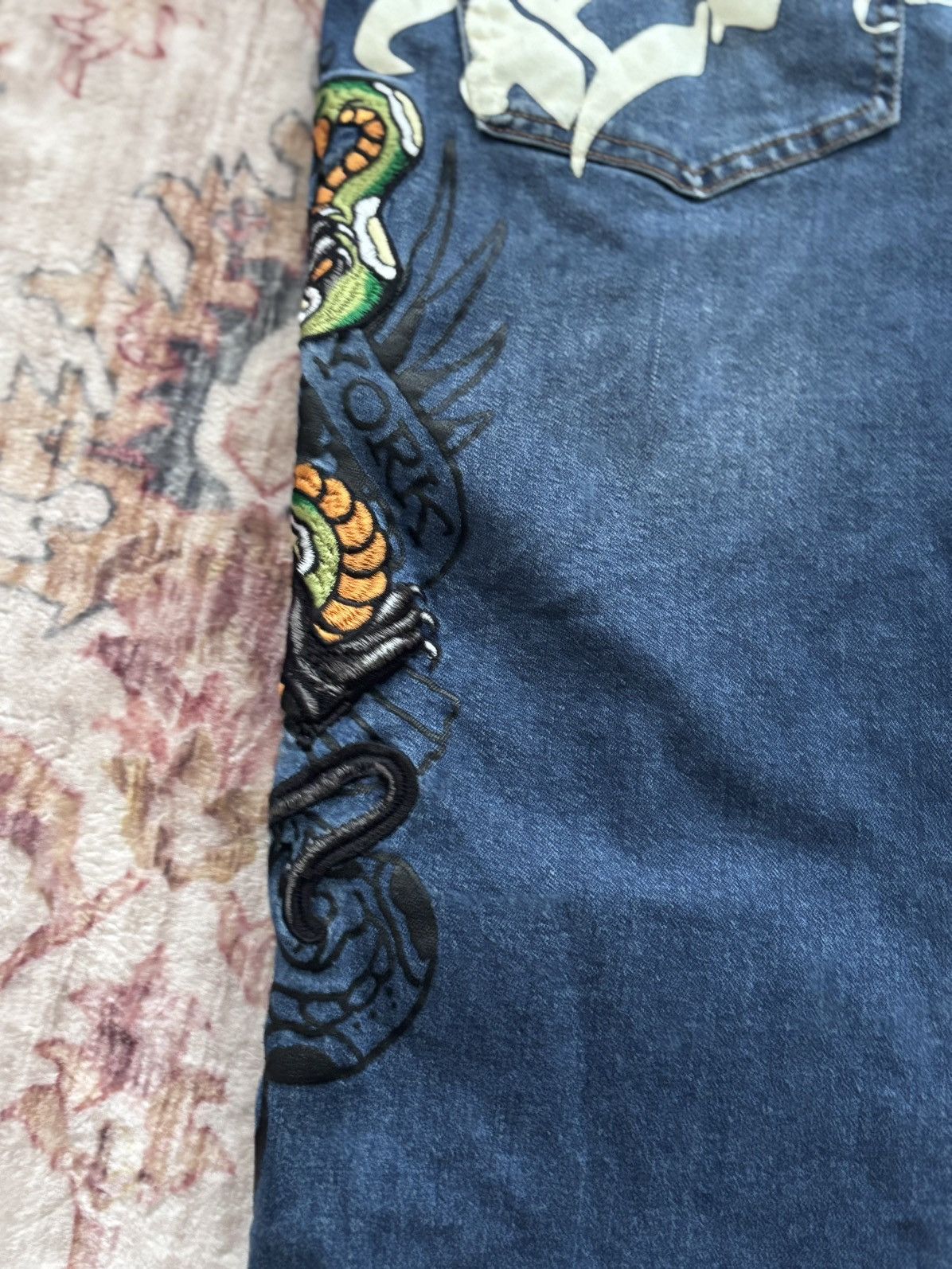 Ed Hardy Rare Vintage Ed Hardy Pants – Size 32 Size US 32 / EU 48 - 6 Thumbnail