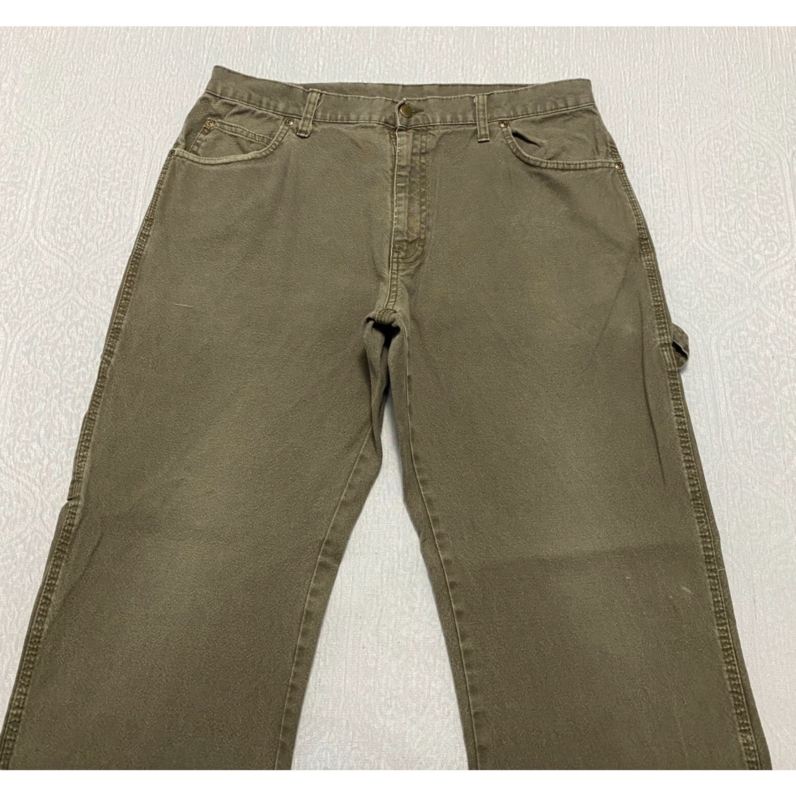 Dickies Dickies Carpenter Pants Men's 36×33 Moss Green Size US 36 / EU 52 - 3 Thumbnail