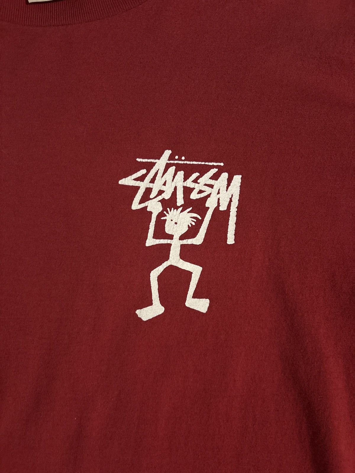 Stussy Red Stussy Longsleeve Size US L / EU 52-54 / 3 - 2 Thumbnail