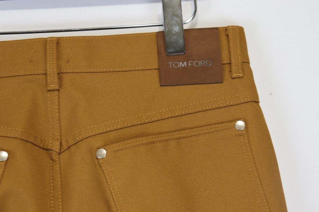 Tom Ford o1rshd1 New Tapered Chic Denim in Brown Size US 32 / EU 48 - 8 Thumbnail