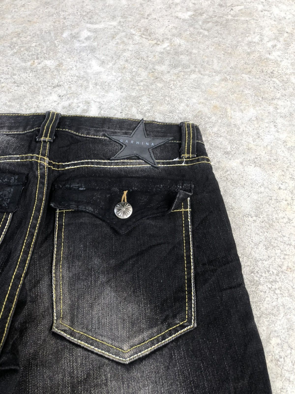 Tornado Mart Japanese Garhina Flared Jeans Distressed Jeans Size US 32 / EU 48 - 21 Thumbnail
