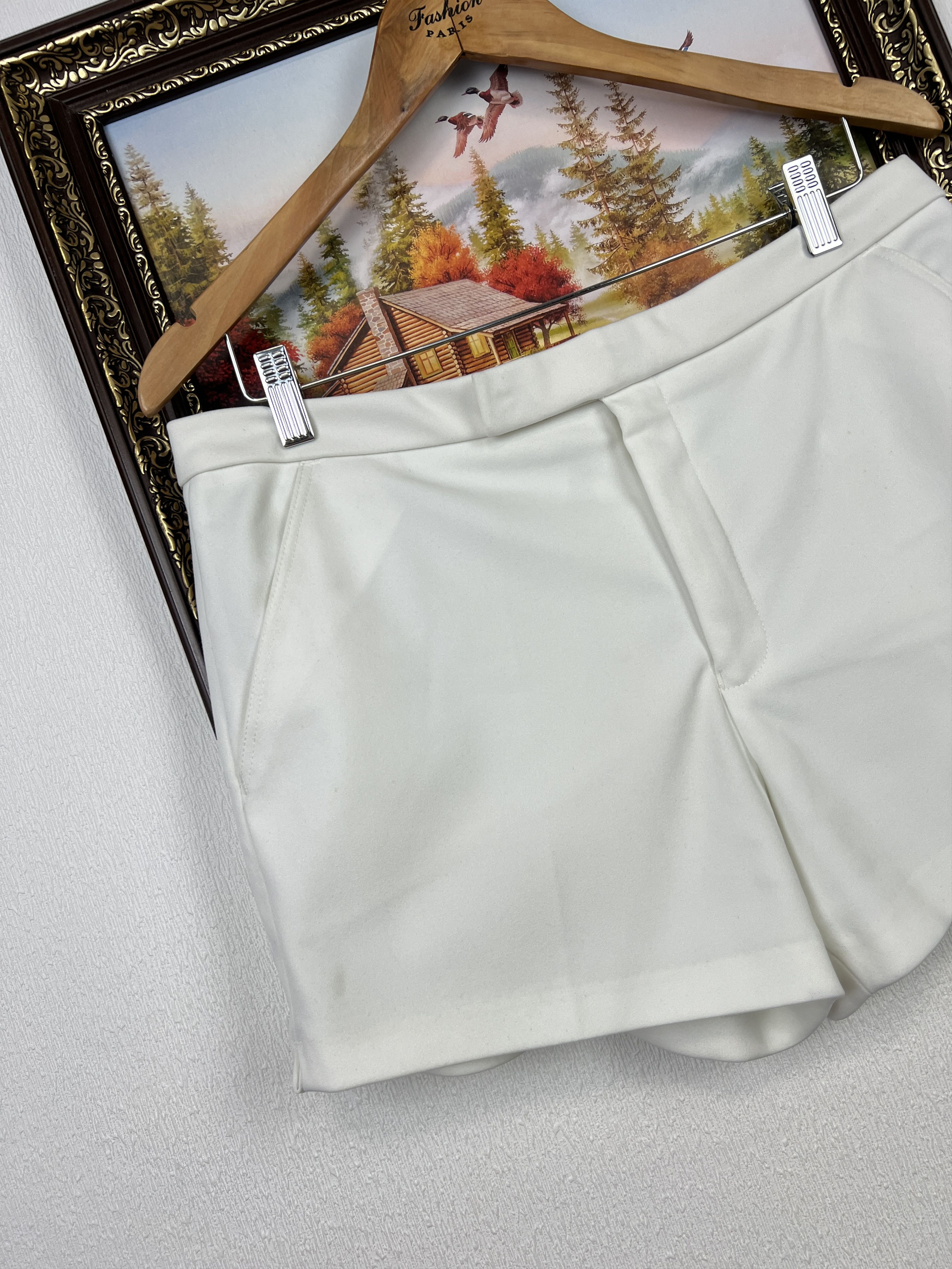 Adidas Vintage 90's Adidas Woman White Tennis Shorts Sport XL Size 36" / US 14 / IT 50 - 3 Thumbnail