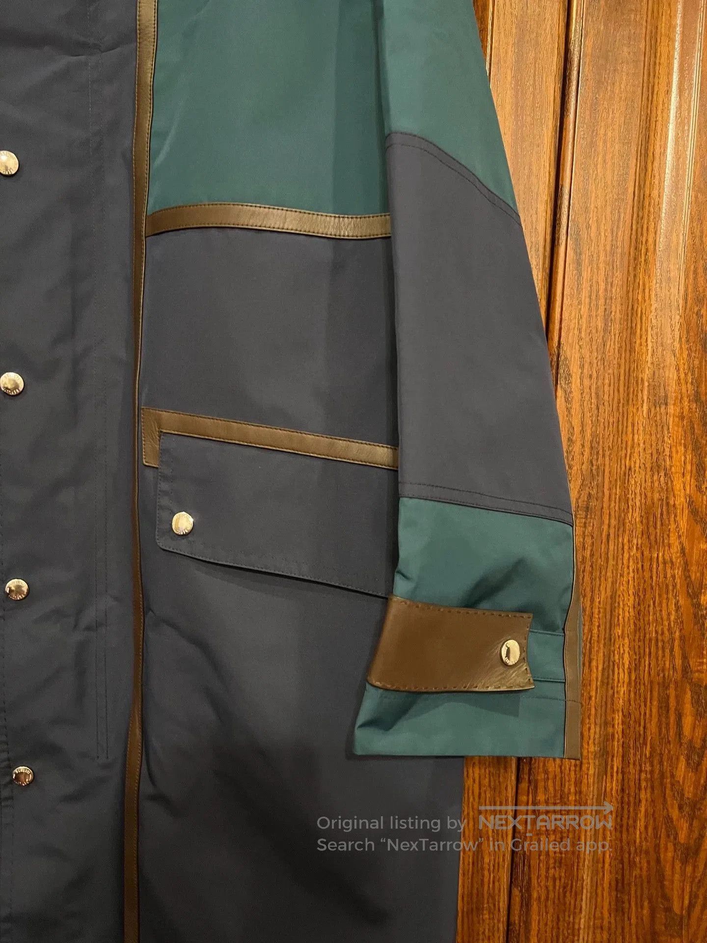 Berluti Multi-Color Long Hooded Coat Size S. Size US S / EU 44-46 / 1 - 4 Thumbnail