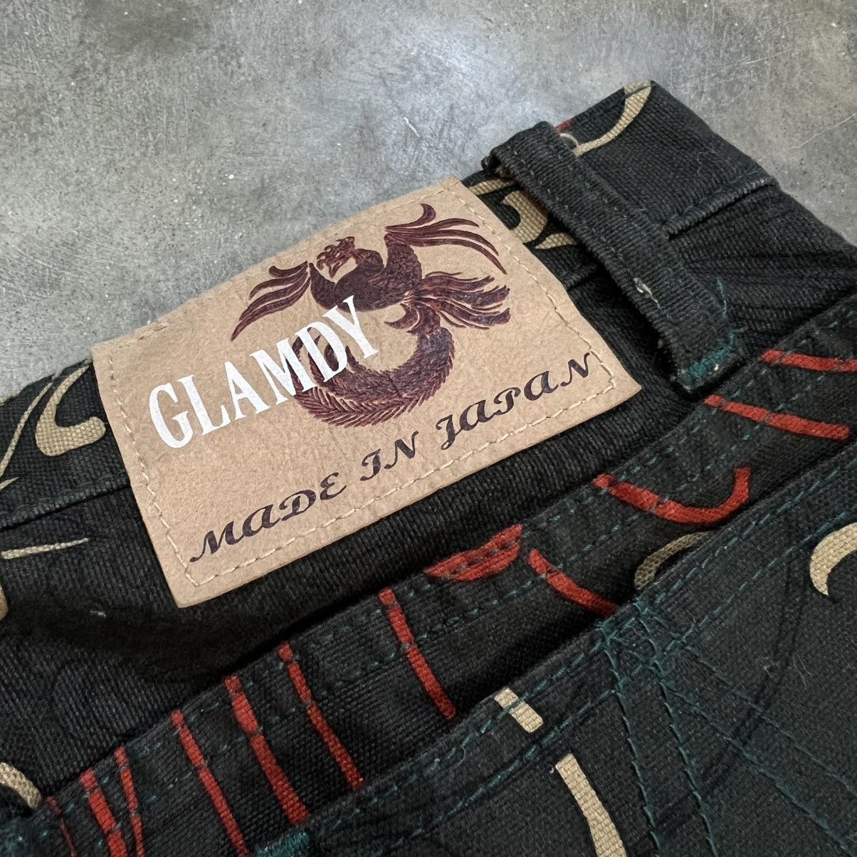 Hysteric Glamour 2000s Glamdy Floral Flared Jeans Size 26" / US 2 / IT 38 - 8 Thumbnail