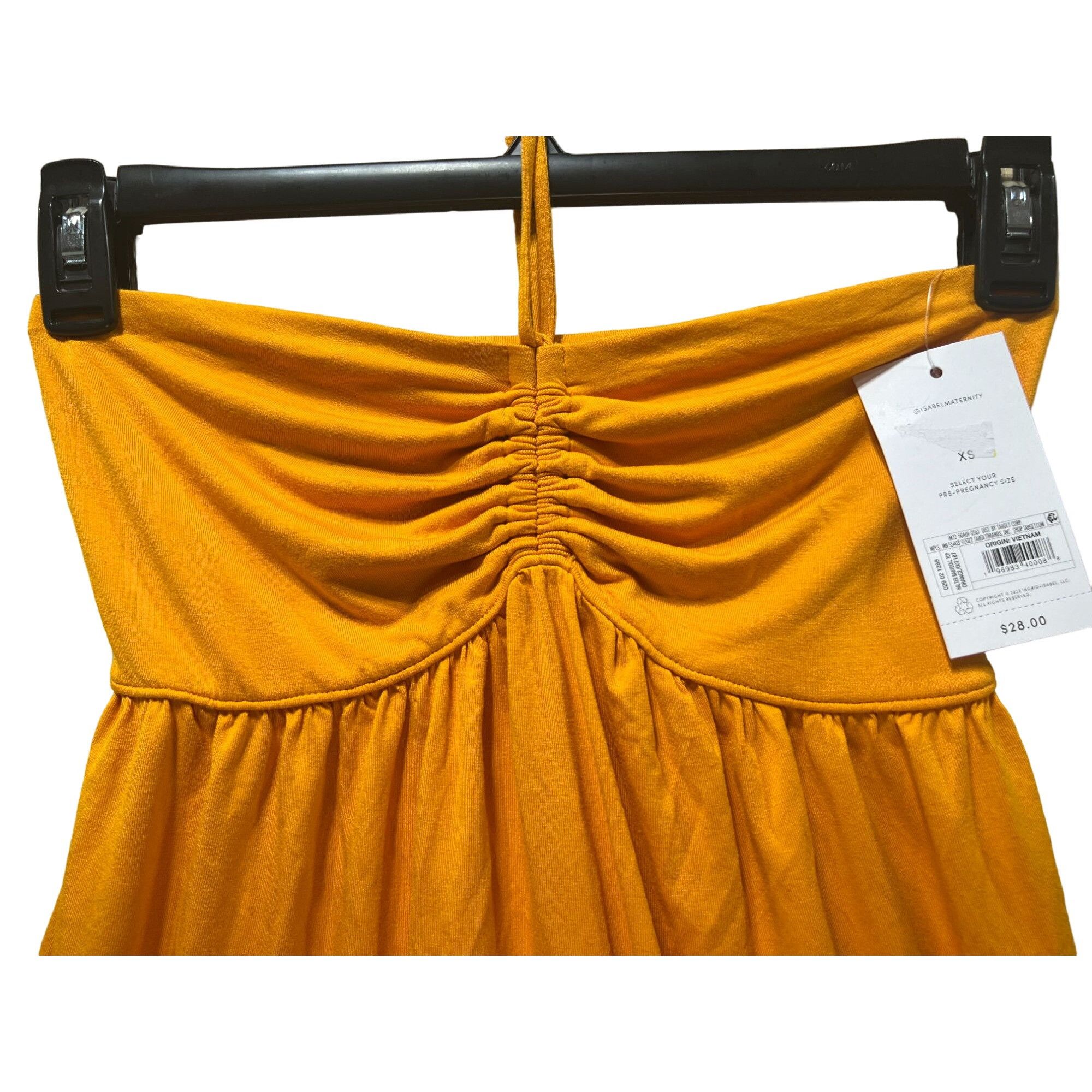 Other Isabel Maternity - Babydoll Maternity Tank Top - Orange - Sm Size S / US 4 / IT 40 - 9 Thumbnail