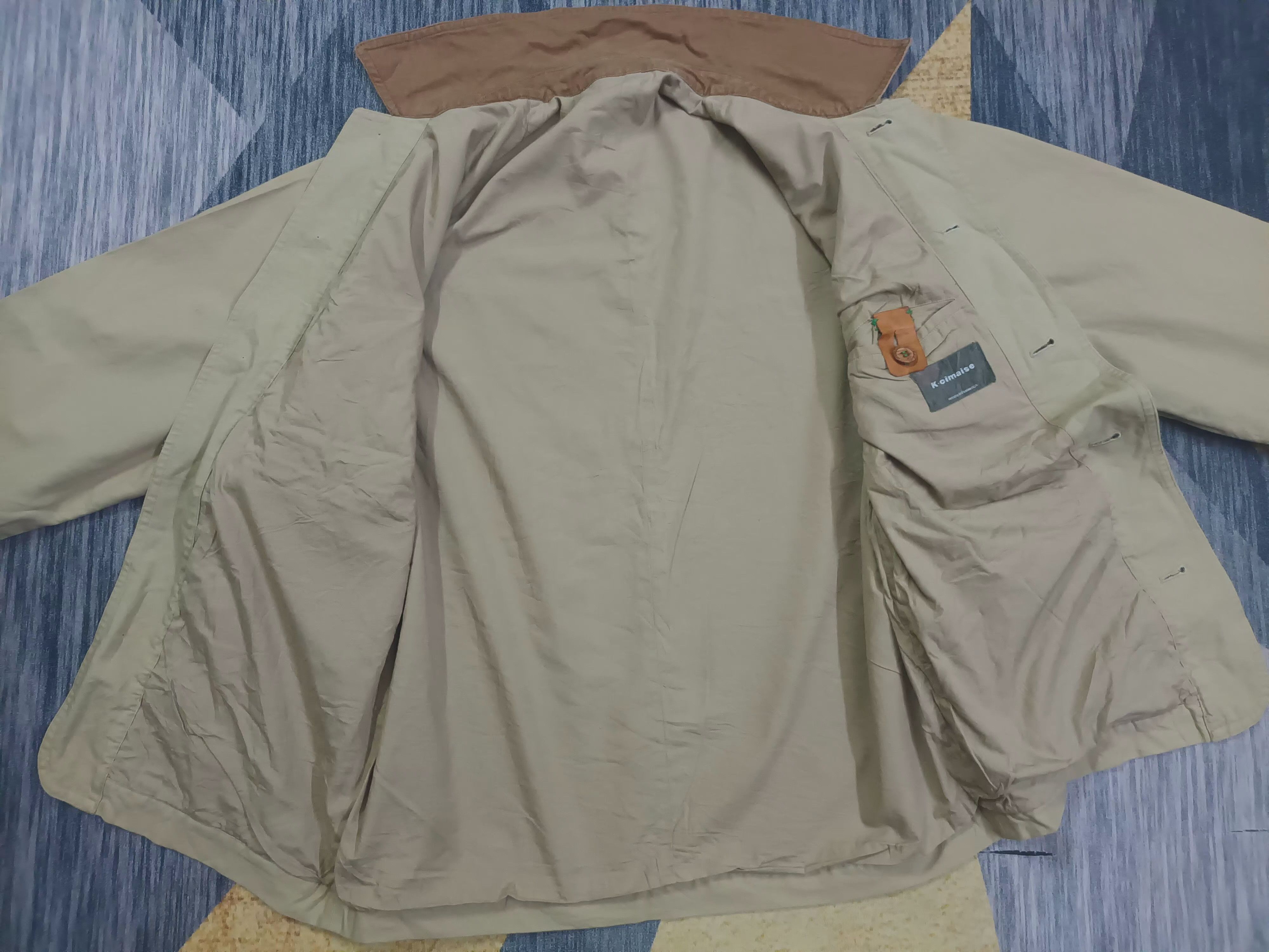 Issey Miyake 🔥 K. CIMAISE ISSEY MIYAKE BUTTON UP JACKET 🔥 Size US L / EU 52-54 / 3 - 6 Thumbnail