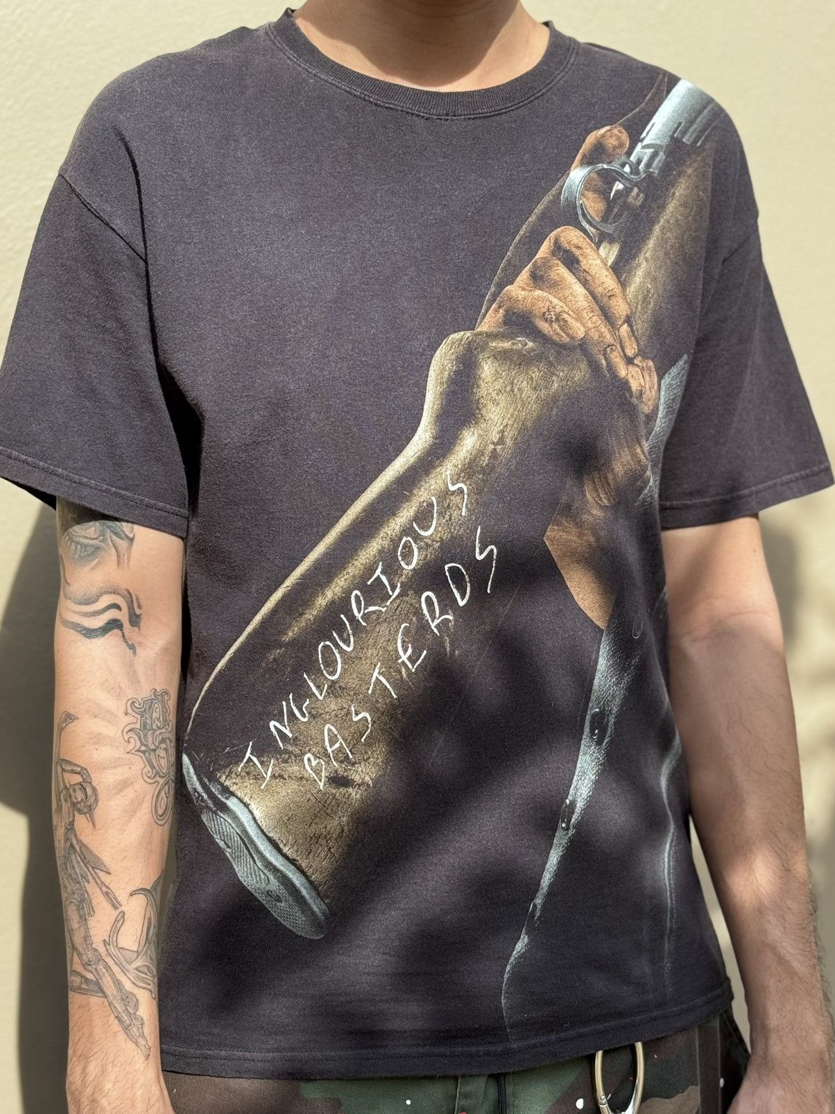 Vintage Inglourious basterds movie rare 2009 tee vtg Size US M / EU 48-50 / 2 - 1 Thumbnail