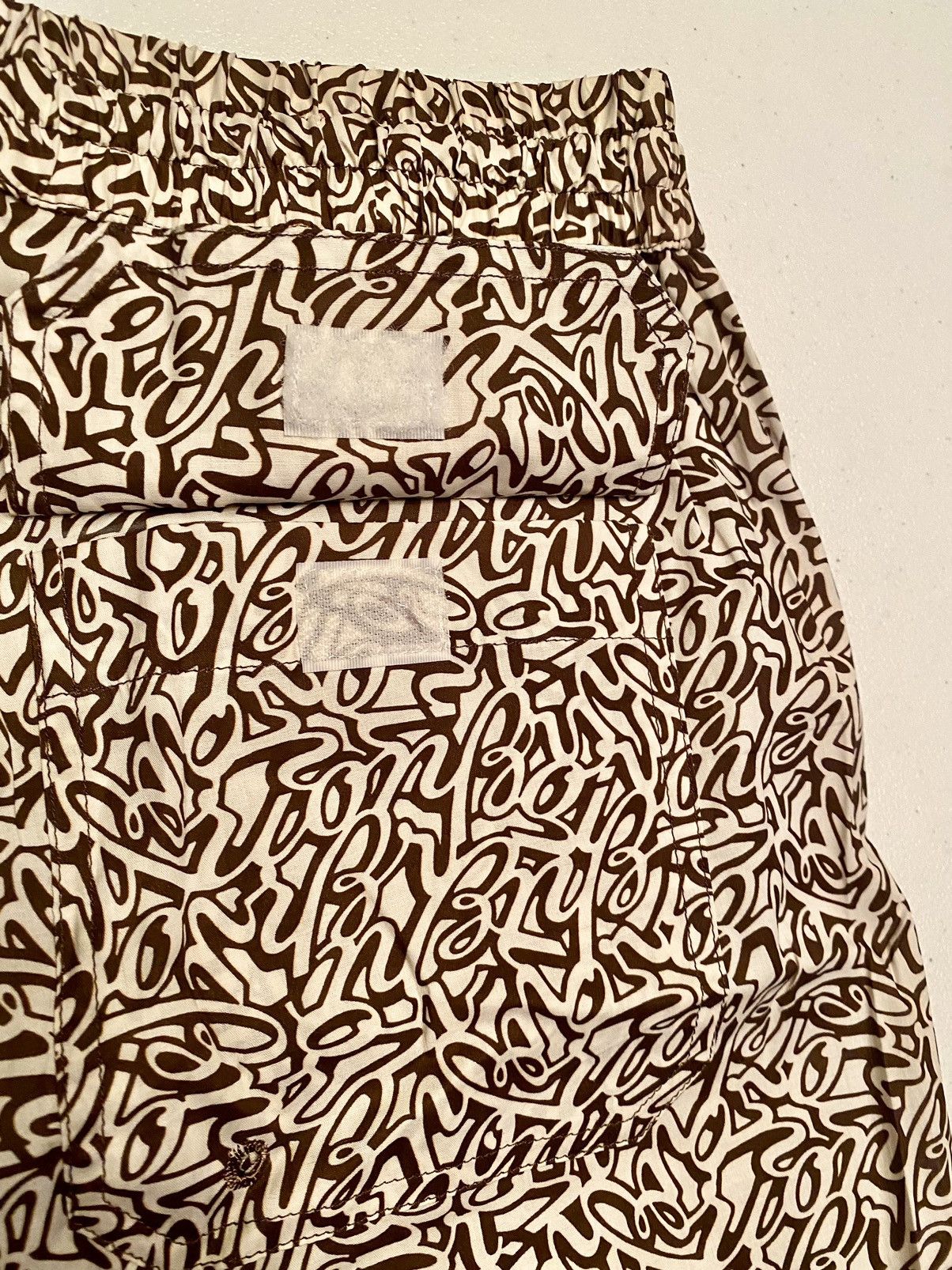 Brioni Brioni 🇮🇹 Oxblood Logo Script SeaMaster Resort Swim Trunk NWT Size US 34 / EU 50 - 12 Thumbnail
