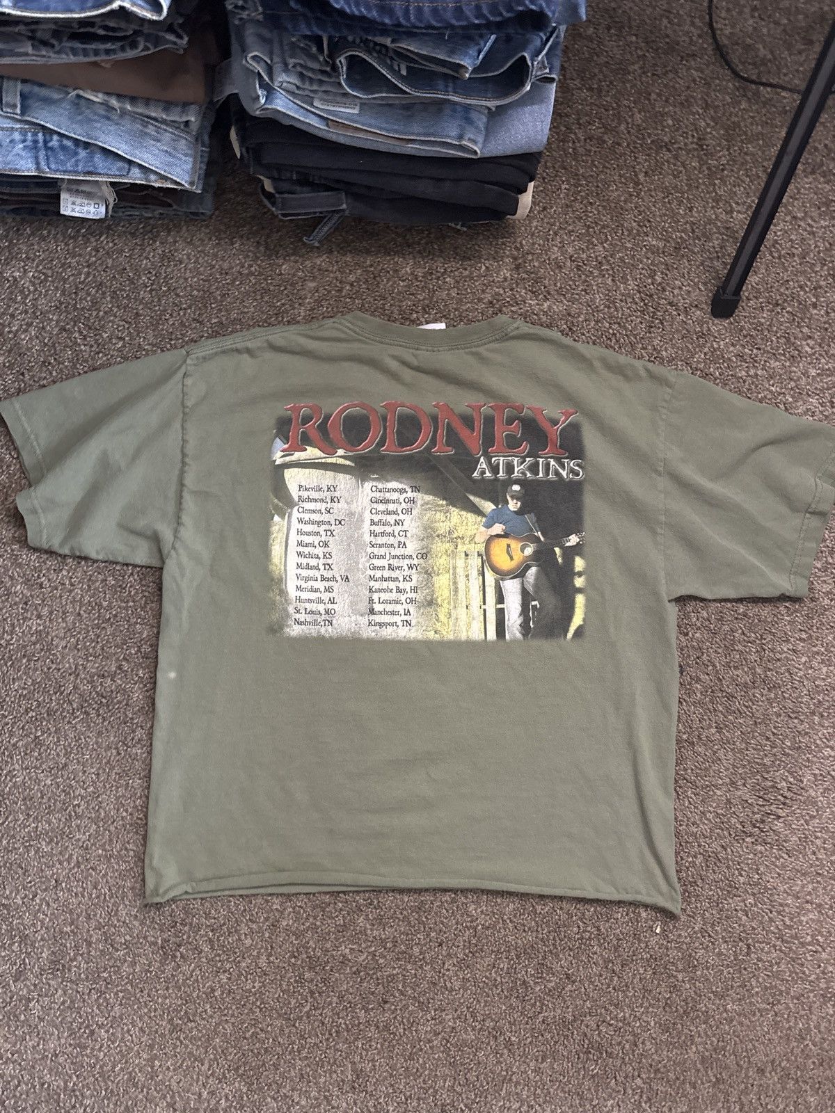 Vintage Vintage Rodney Atkins t-shirt Size US S / EU 44-46 / 1 - 1 Thumbnail