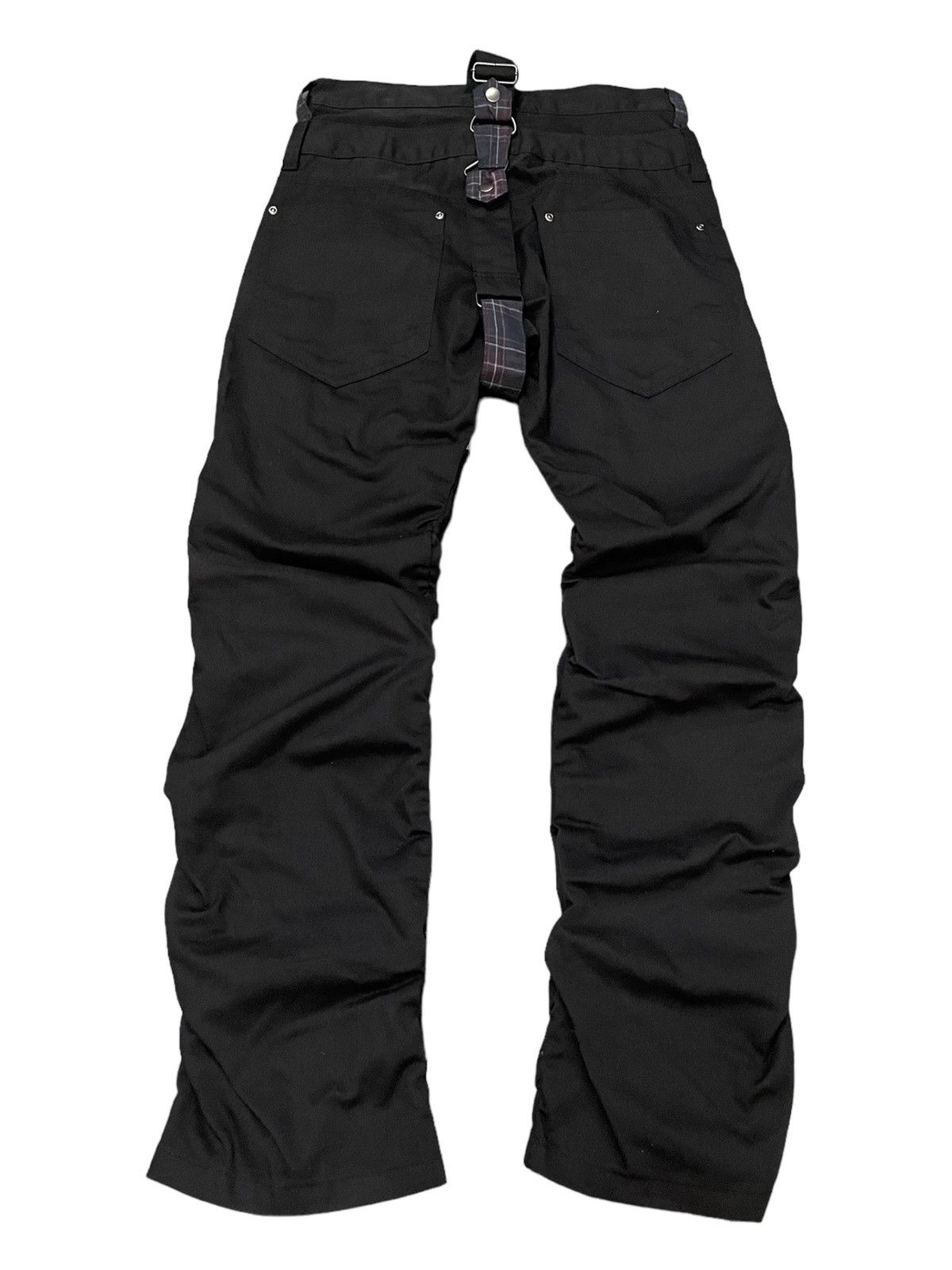 Designer × Japanese Brand × Junya Watanabe Issey Miyake Yohji Style Bondage Tornado Stack Pant Size US 30 / EU 46 - 2 Thumbnail