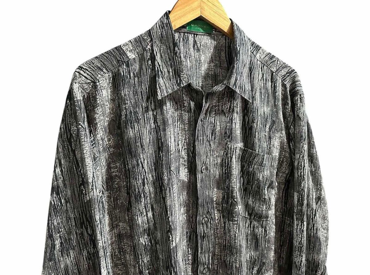 Carven × If Six Was Nine × Japanese Brand 🔥Vintage Carven Paris Abstract Shirt Made In Japan Size US L / EU 52-54 / 3 - 5 Thumbnail