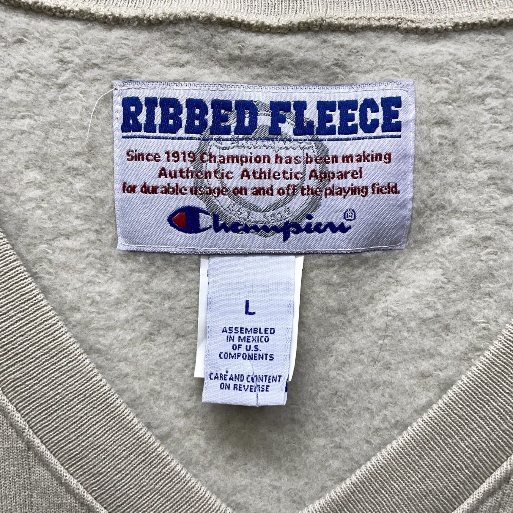 Champion VTG Champion Ribbed Fleece USC Trojans cotton blend pullover Vest Mens Size L Beige Sweatshirt Size US L / EU 52-54 / 3 - 4 Thumbnail