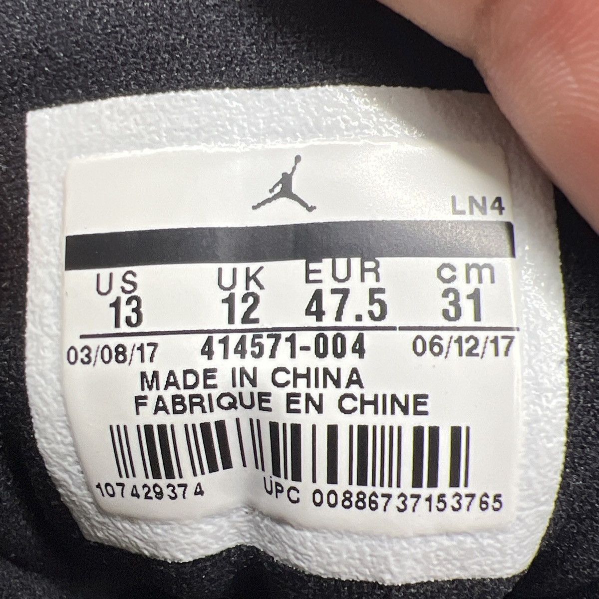 Nike Air Jordan 13 bred Size US 13 / EU 46 - 8 Thumbnail