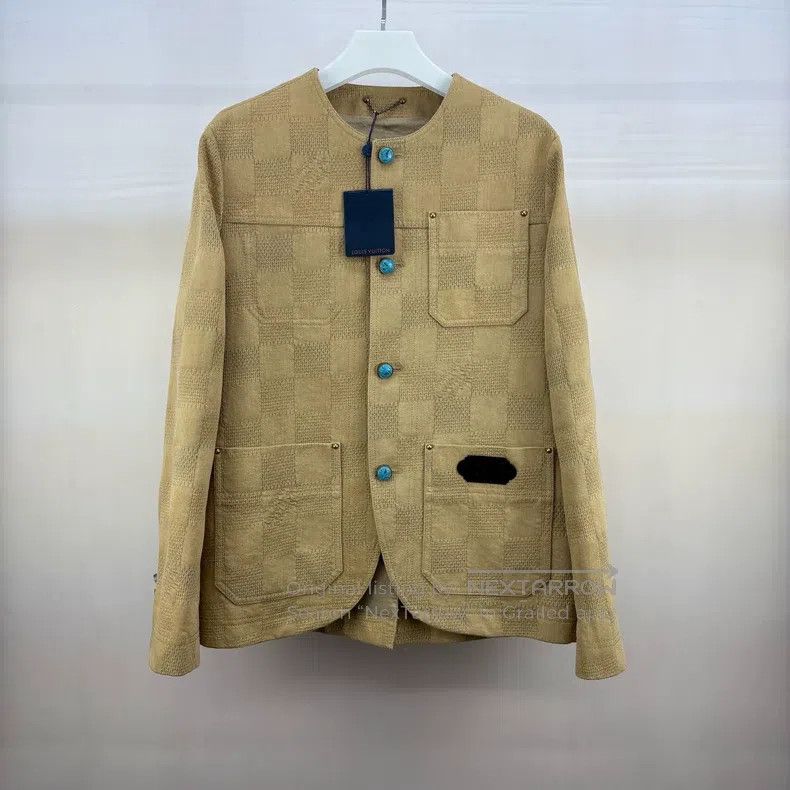Louis Vuitton Louis Vuitton Checkerboard Turquoise Jacket Size US M / EU 48-50 / 2 - 1 Thumbnail