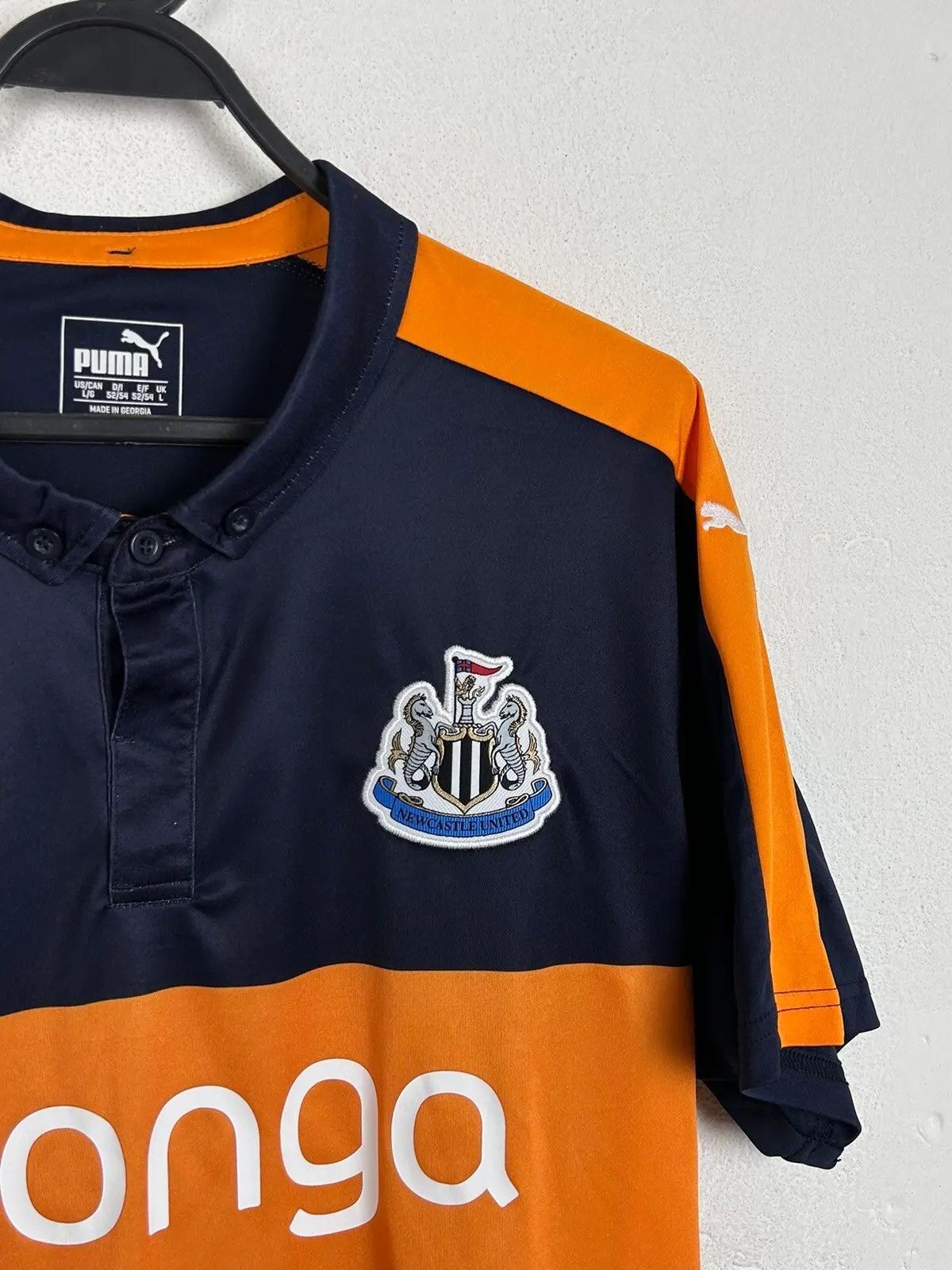 Puma Puma x Newcastle United 2016/17 Away Kit Soccer Jersey Size US L / EU 52-54 / 3 - 2 Thumbnail