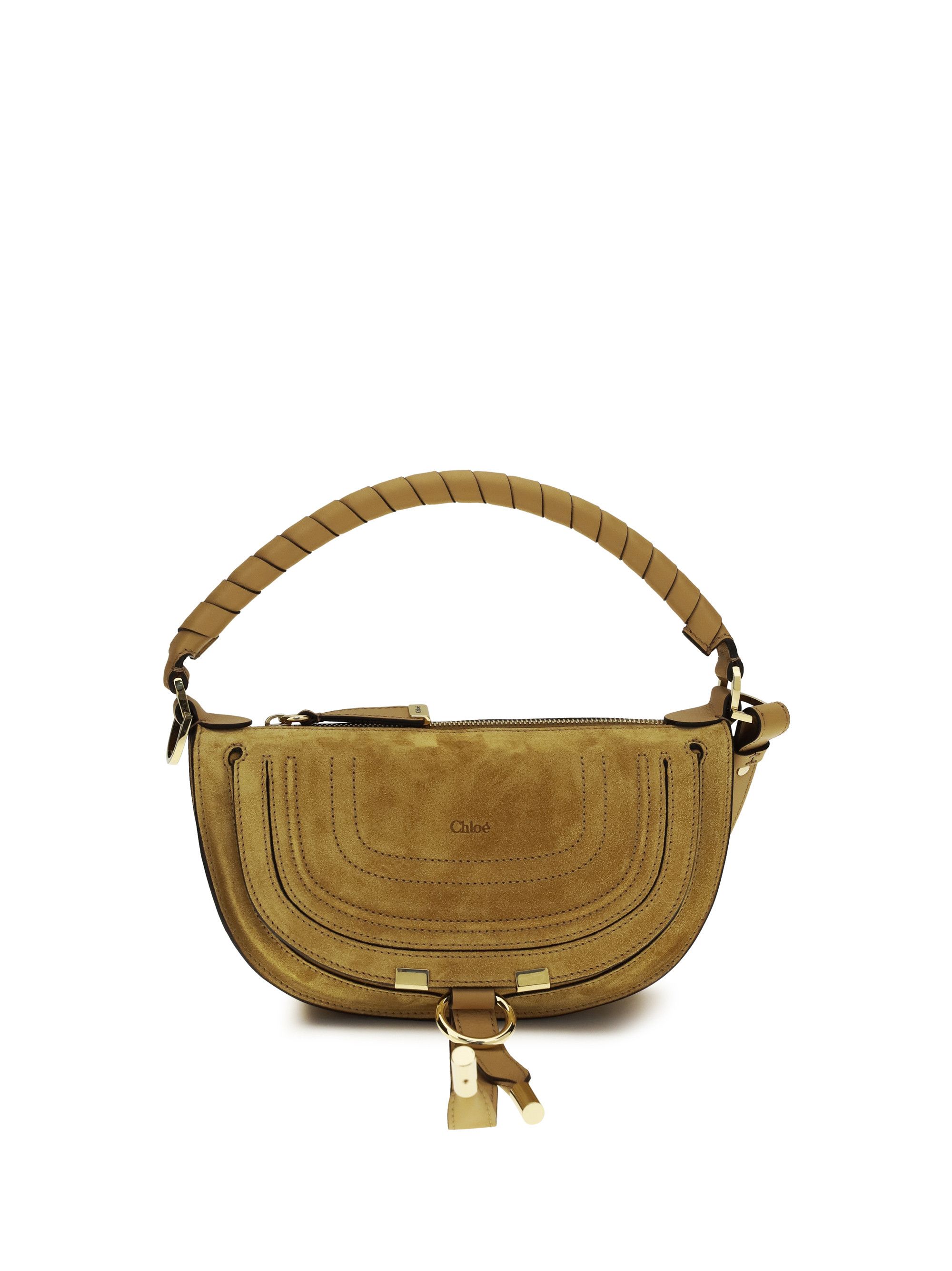 Chloe Marcie suede mini Shoulder Bag Size ONE SIZE - 1 Thumbnail