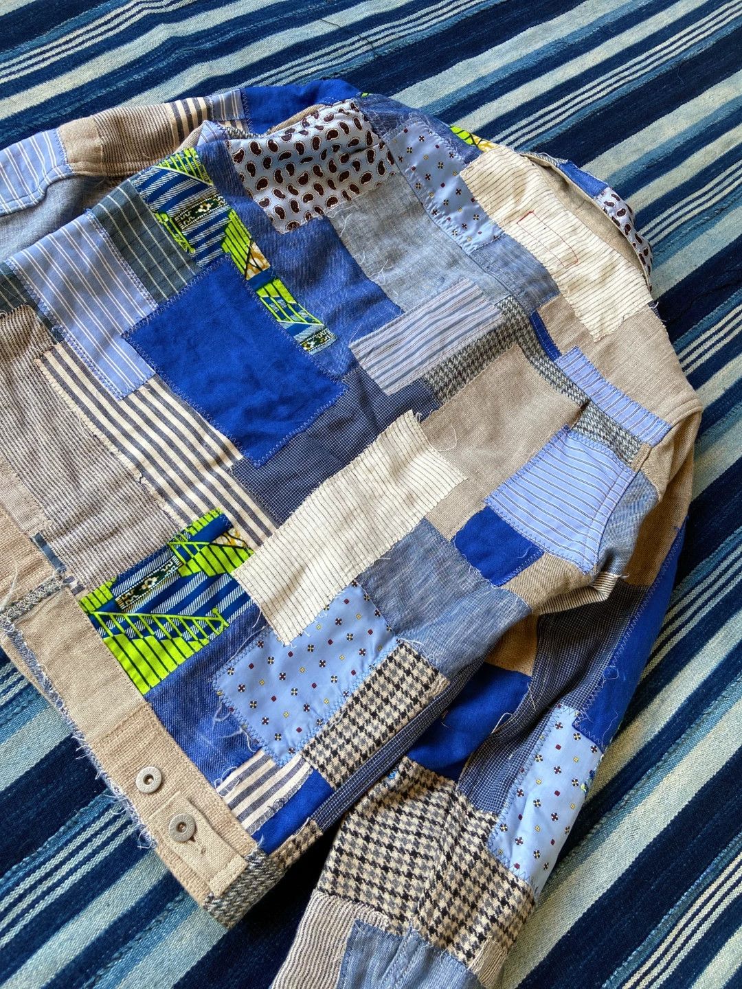 Junya Watanabe Junya Watanabe MAN x CDG Levi's Patchwork Denim Jacket M Size US M / EU 48-50 / 2 - 7 Thumbnail