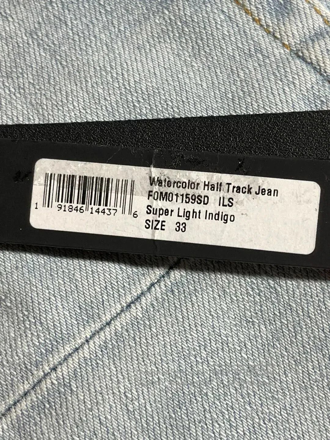 Amiri Amiri Watercolor Half Track Jean. Size US 33 - 6 Thumbnail