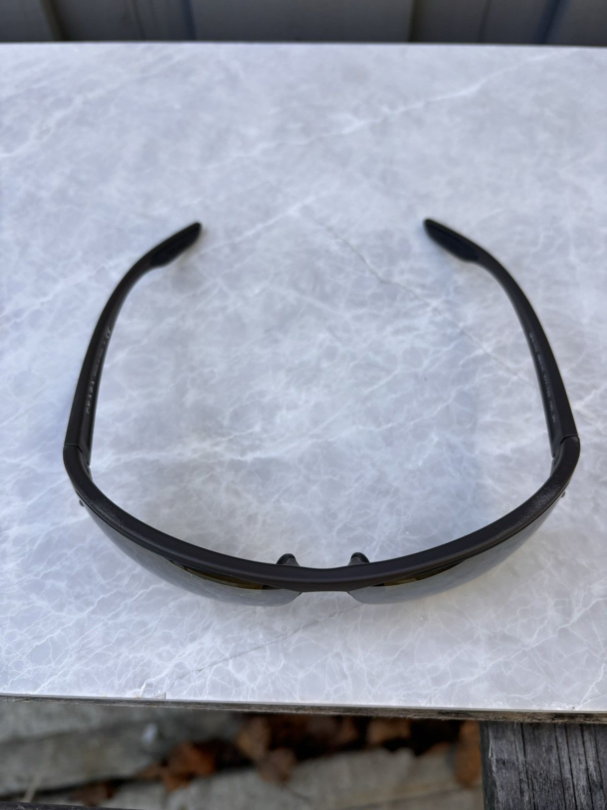 Prada × Vintage 2000s Prada Sunglasses Linea Rossa Sport Half Rin SPS 17U Y2 Size ONE SIZE - 12 Thumbnail
