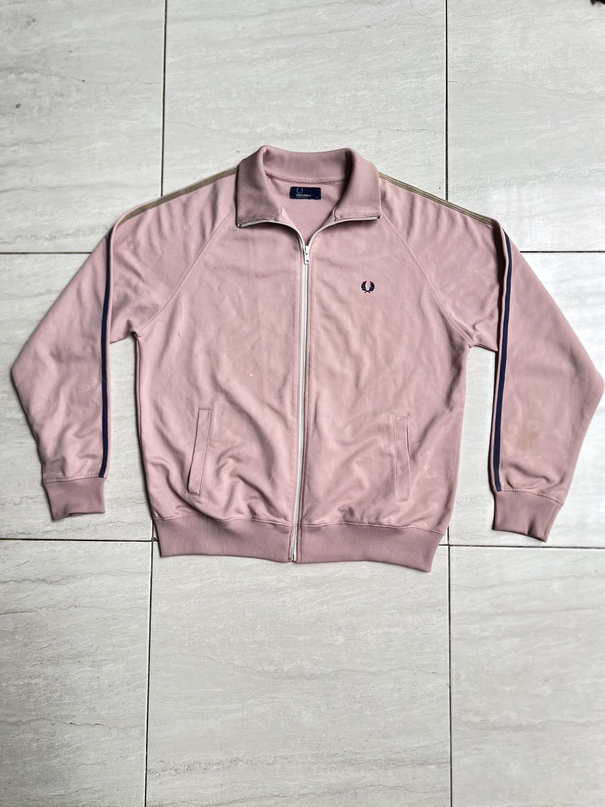 Fred Perry PRED PERRY Sportswear Pink Jacket Size US L / EU 52-54 / 3 - 6 Thumbnail