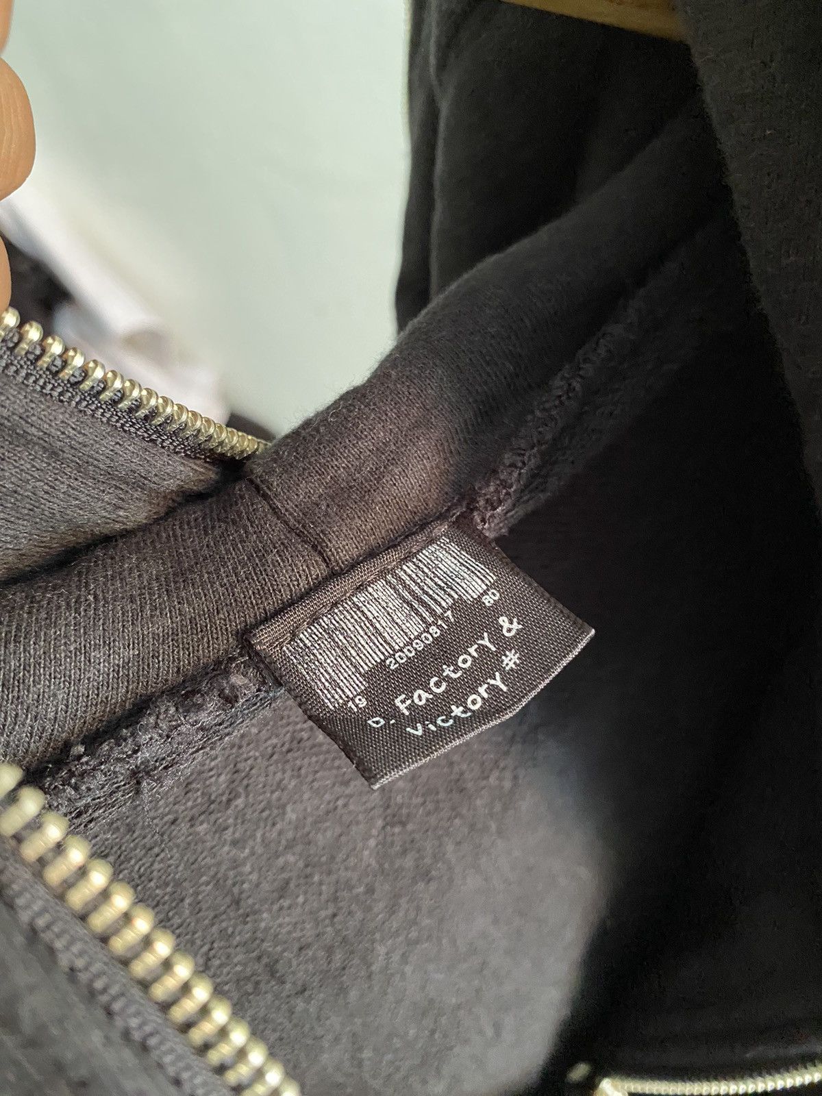 Yasuyuki Ishii D.factory & victory double layers zip hoodie Size US L / EU 52-54 / 3 - 7 Thumbnail