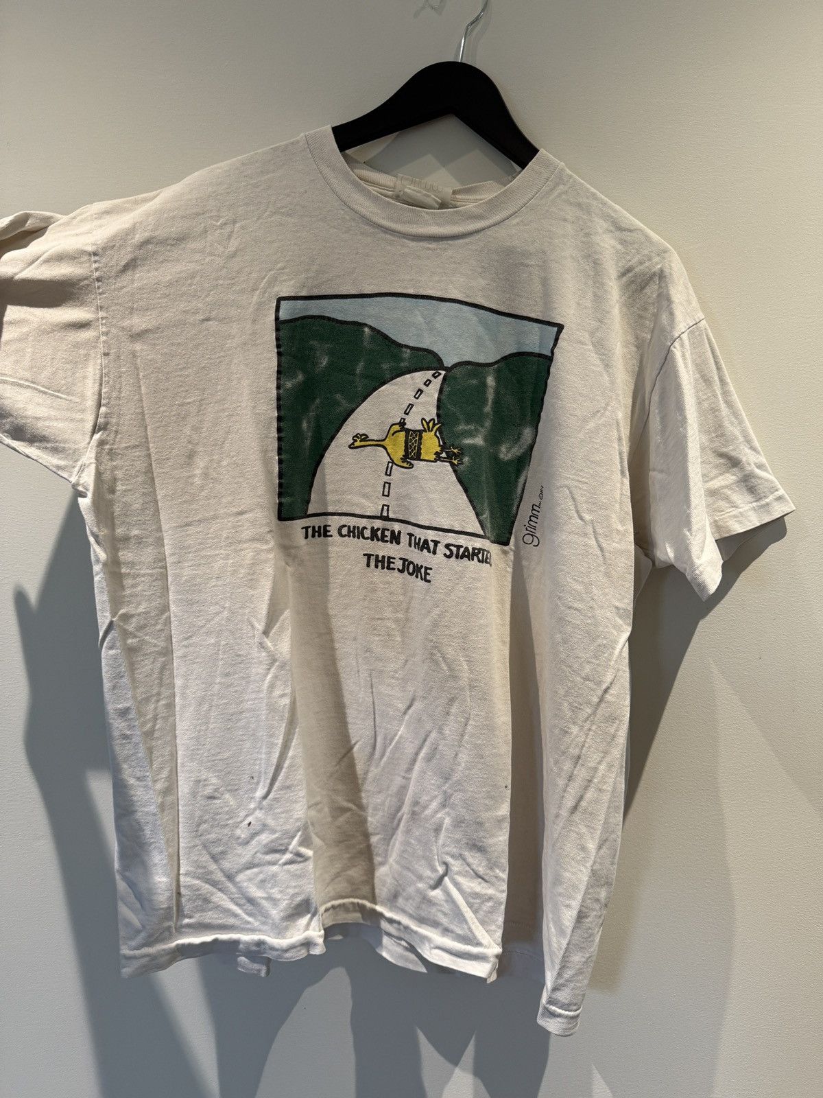Vintage Vintage Faded Joke Tee Size US L / EU 52-54 / 3 - 2 Thumbnail