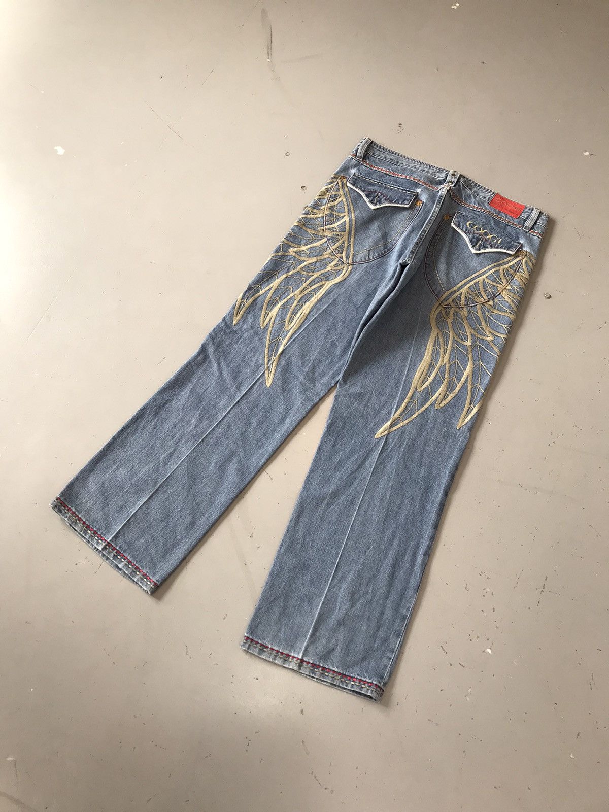 Coogi Vintage Coogi Wings 🪽 Embroidery Denim Size US 40 / EU 56 - 3 Thumbnail