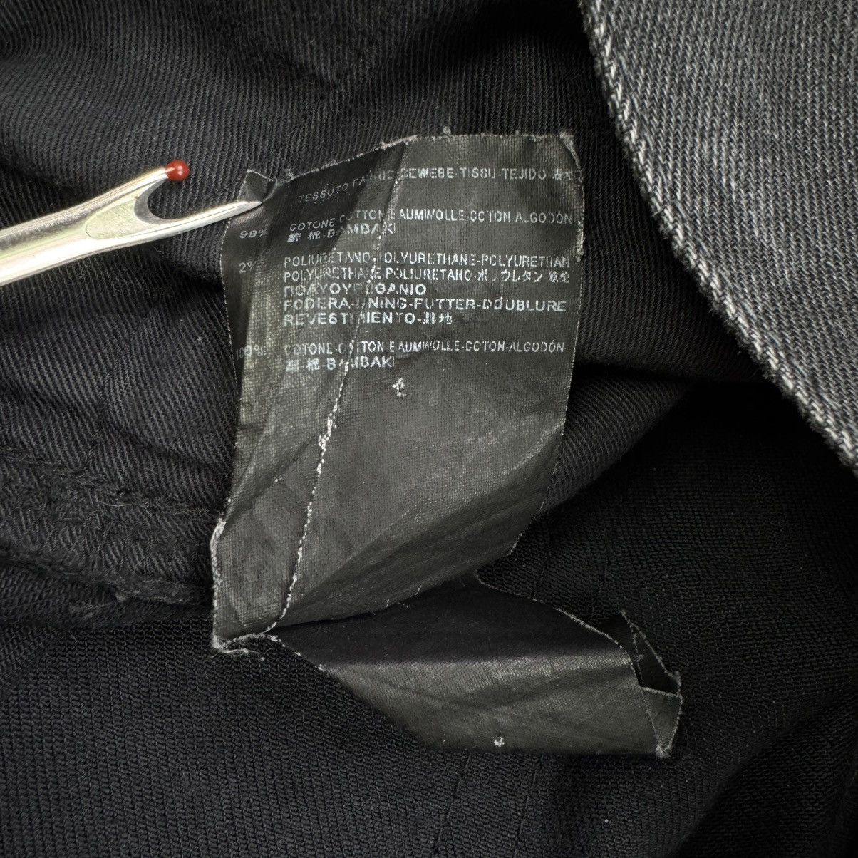 Saint Laurent Paris SAINT LAURENT PARIS FW13 BLACK D03 DENIM Size US 30 / EU 46 - 5 Thumbnail