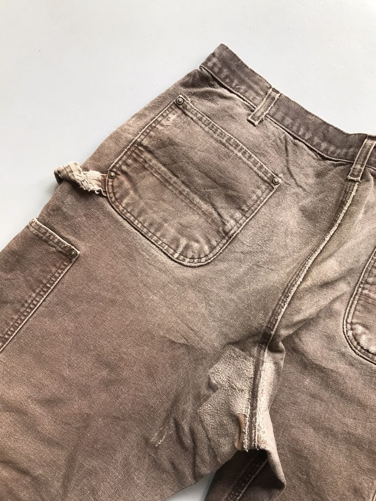 Carhartt Vintage Carhartt B136 DKB double knee workwear Size US 40 / EU 56 - 13 Thumbnail