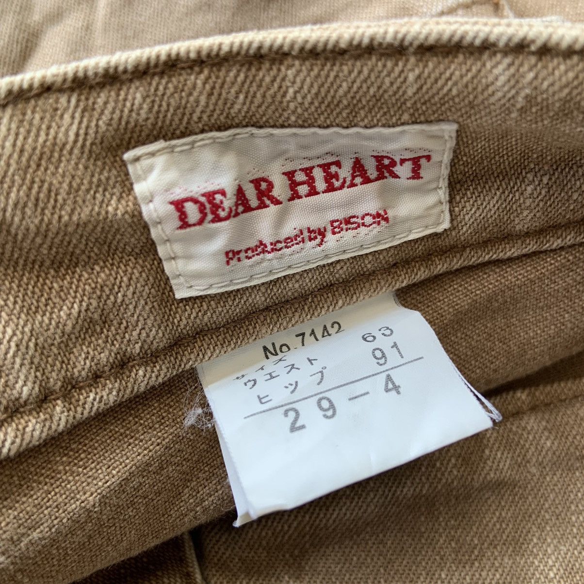 Hysteric Glamour × Japanese Brand × PPFM Dear Heart Flare Bush Pants Size US 28 / EU 44 - 5 Thumbnail