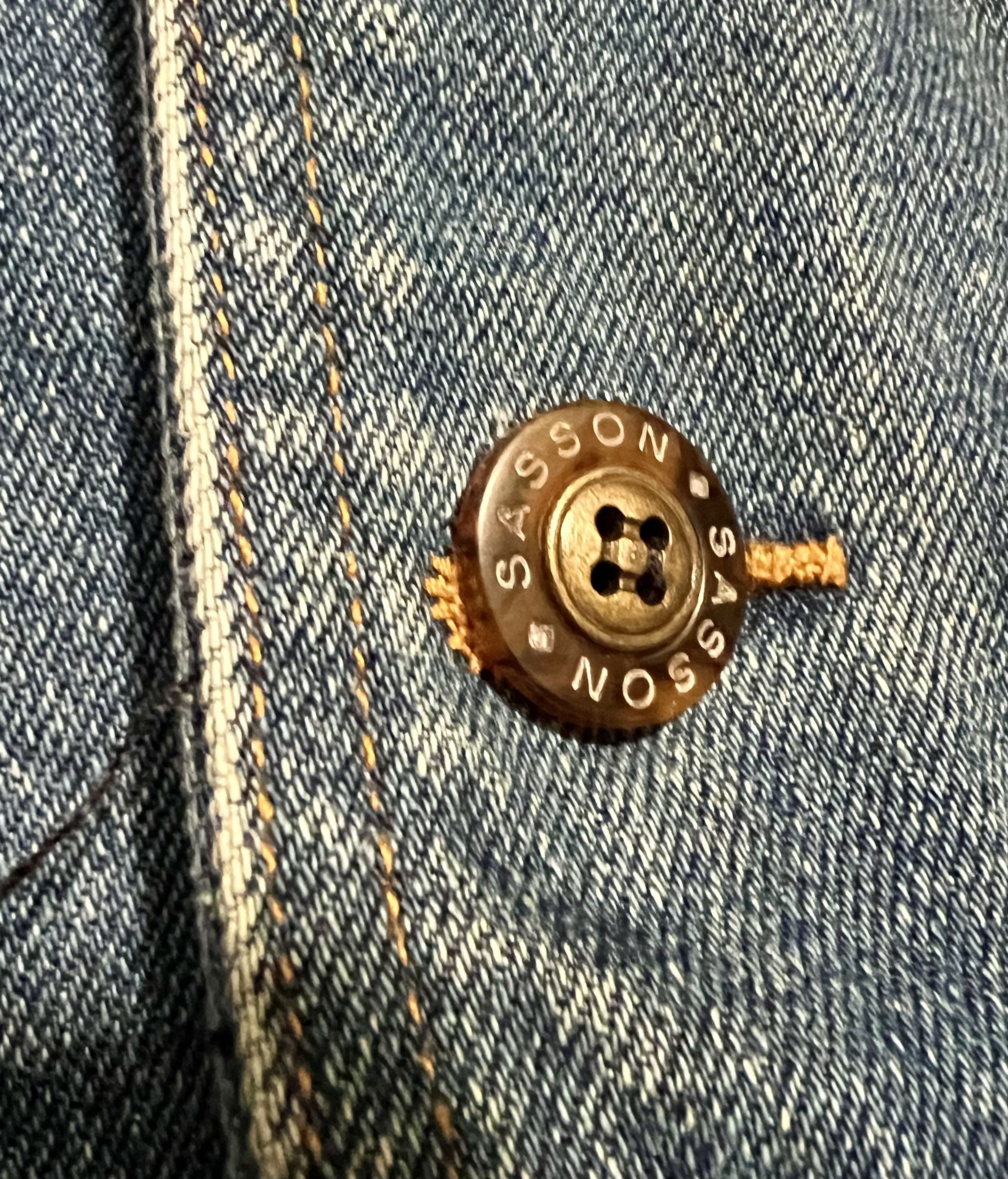Other Sasson Denim Corduroy Button Up Vintage 90s/Y2K Jacket Size US L / EU 52-54 / 3 - 8 Thumbnail