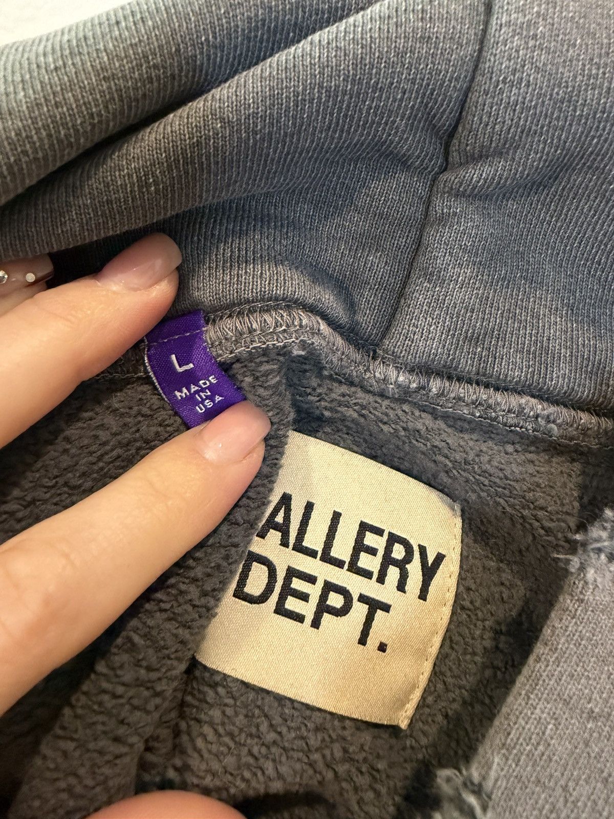 Gallery Dept. Gallery Dept Recycle Hoodie Size US L / EU 52-54 / 3 - 5 Thumbnail