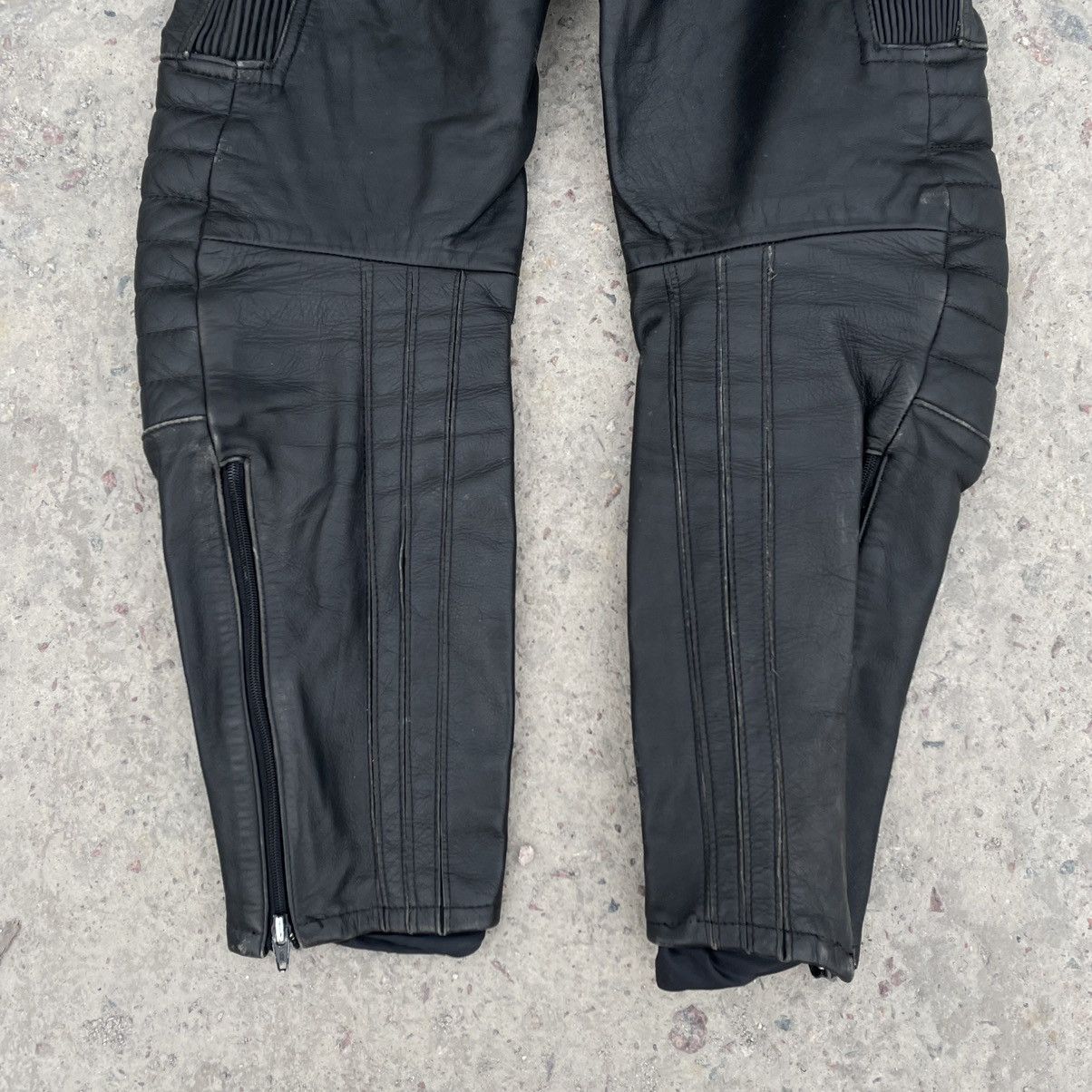 Other Vintage Moto Leather Pants 54 Y2K 90s USA Style Japan Size US 32 / EU 48 - 7 Thumbnail