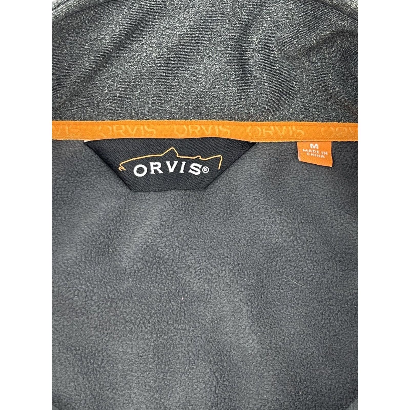 Orvis Orvis Vest Mens Performance Vest Outdoor Hiking Full Zip Pockets Polyester Nylon Logo Multicolor Lining Fleece Winter Summer Spring Fall Regular M Size US M / EU 48-50 / 2 - 2 Thumbnail